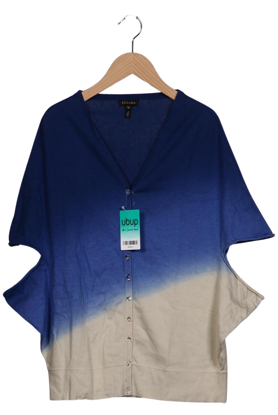 

Escada Damen Strickjacke, marineblau, Gr. 36