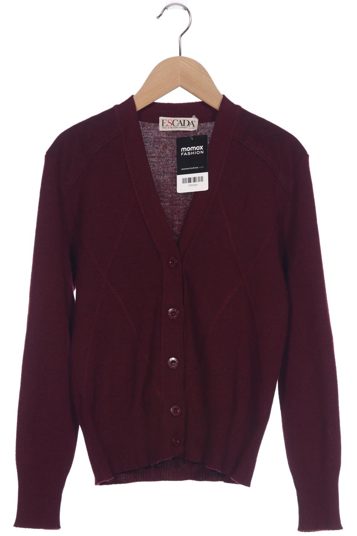 

Escada Damen Strickjacke, bordeaux, Gr. 44