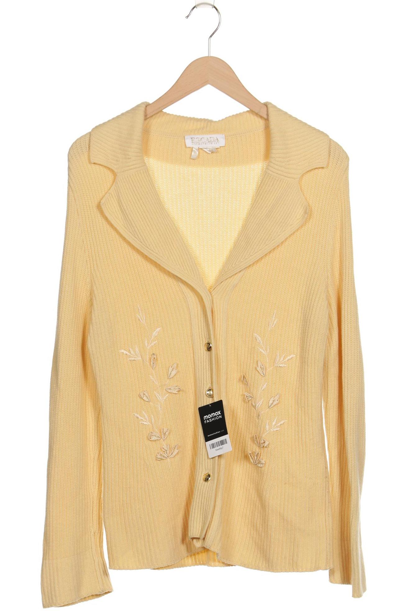 

Escada Damen Strickjacke, beige, Gr. 36
