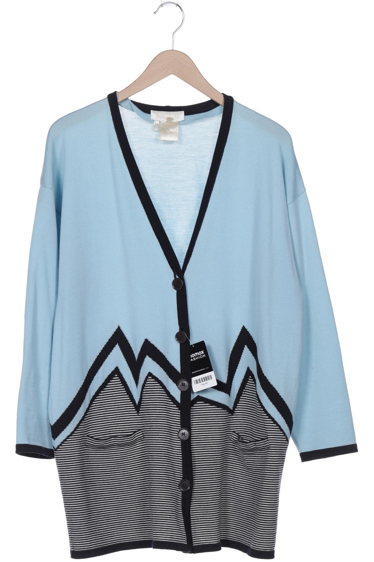 

Escada Damen Strickjacke, hellblau, Gr. 42