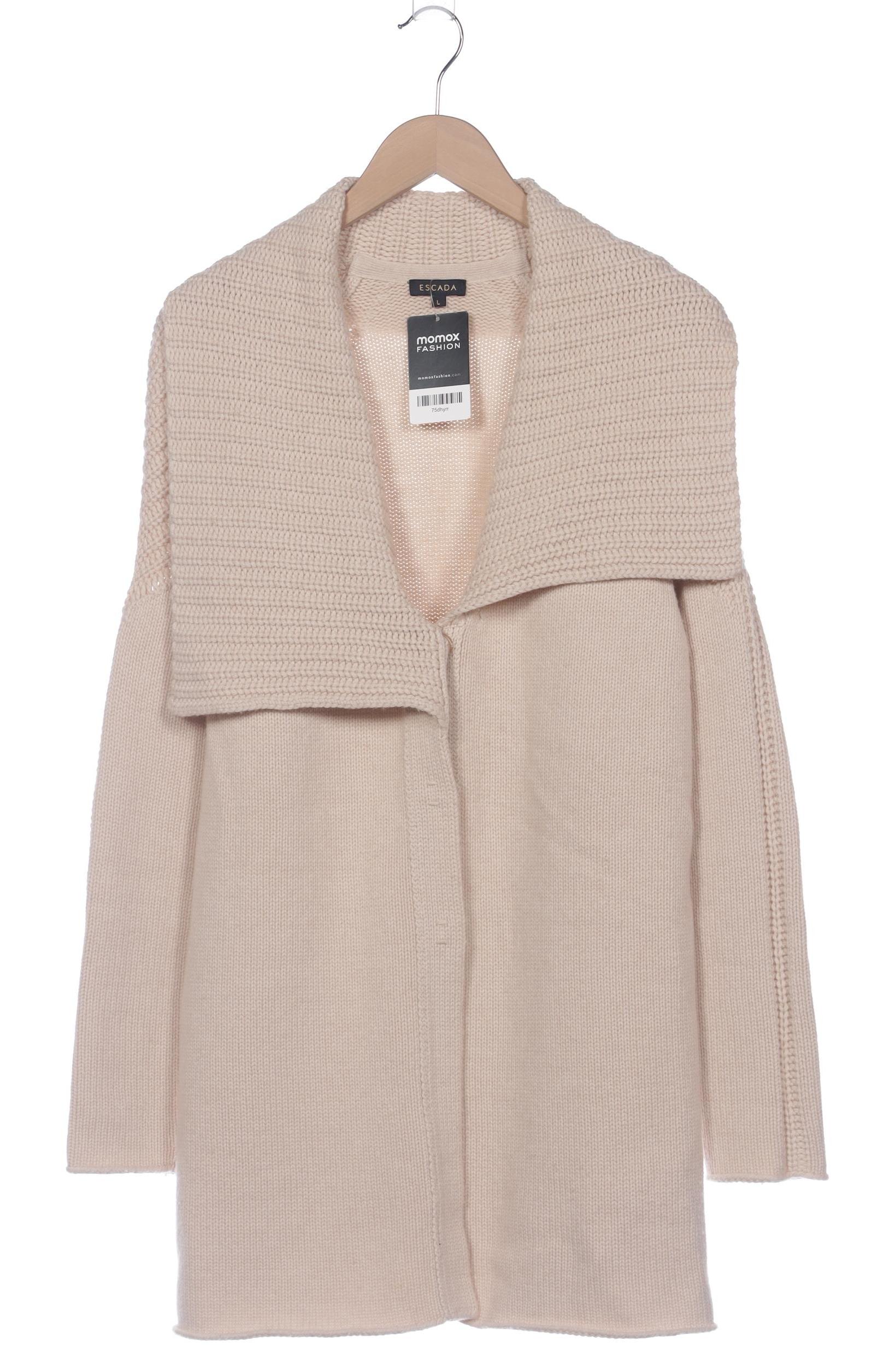 

Escada Damen Strickjacke, beige, Gr. 42
