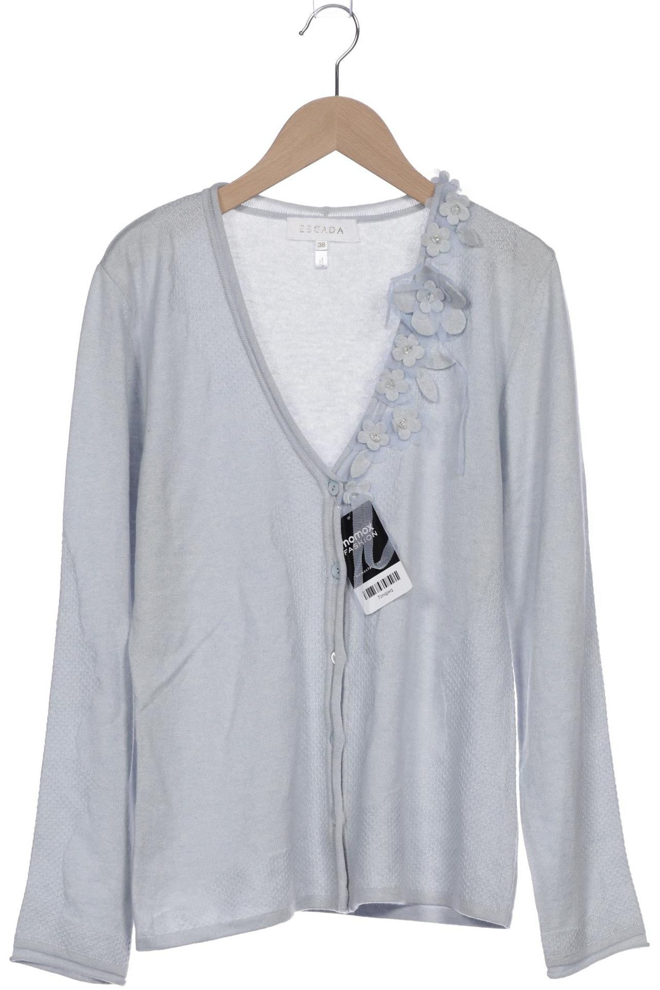

Escada Damen Strickjacke, hellblau, Gr. 38