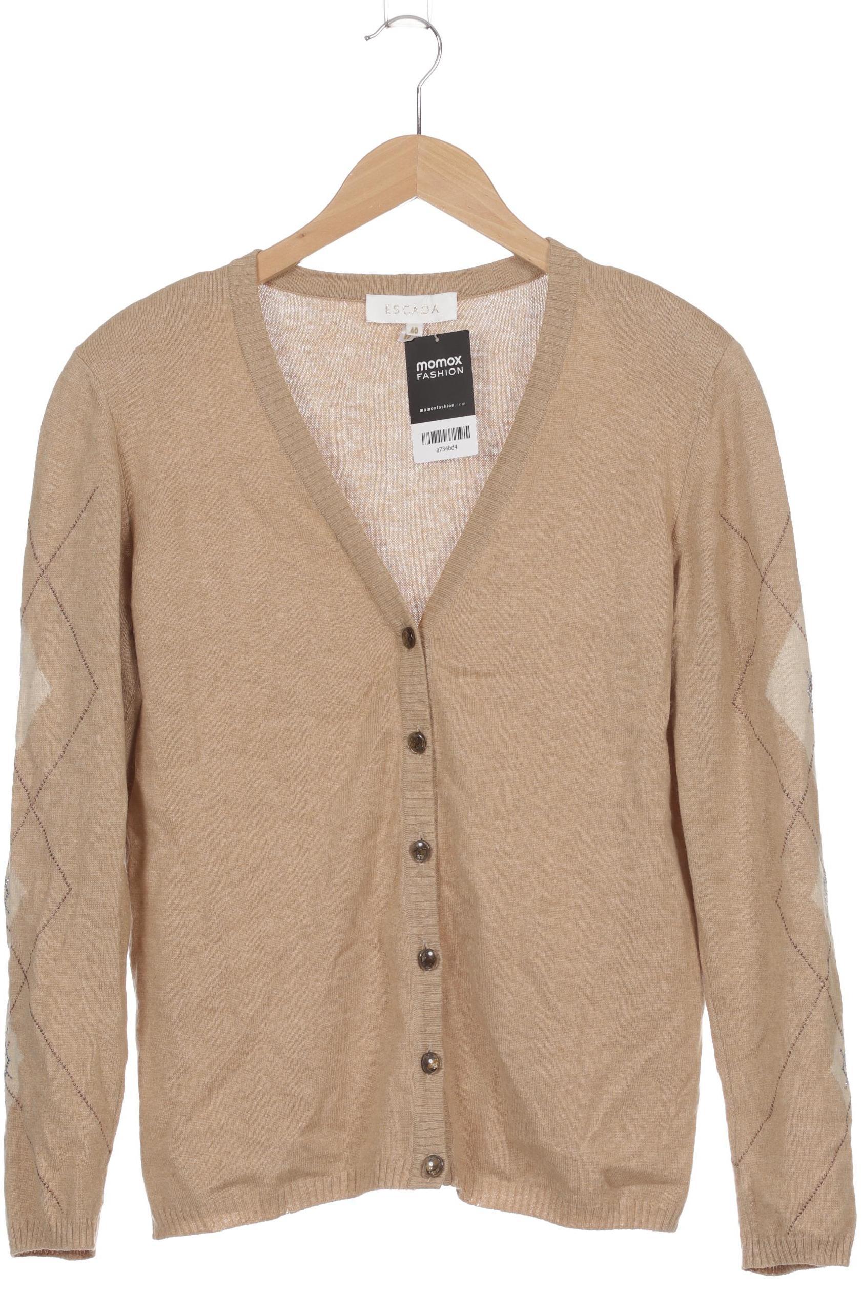 

Escada Damen Strickjacke, braun, Gr. 40