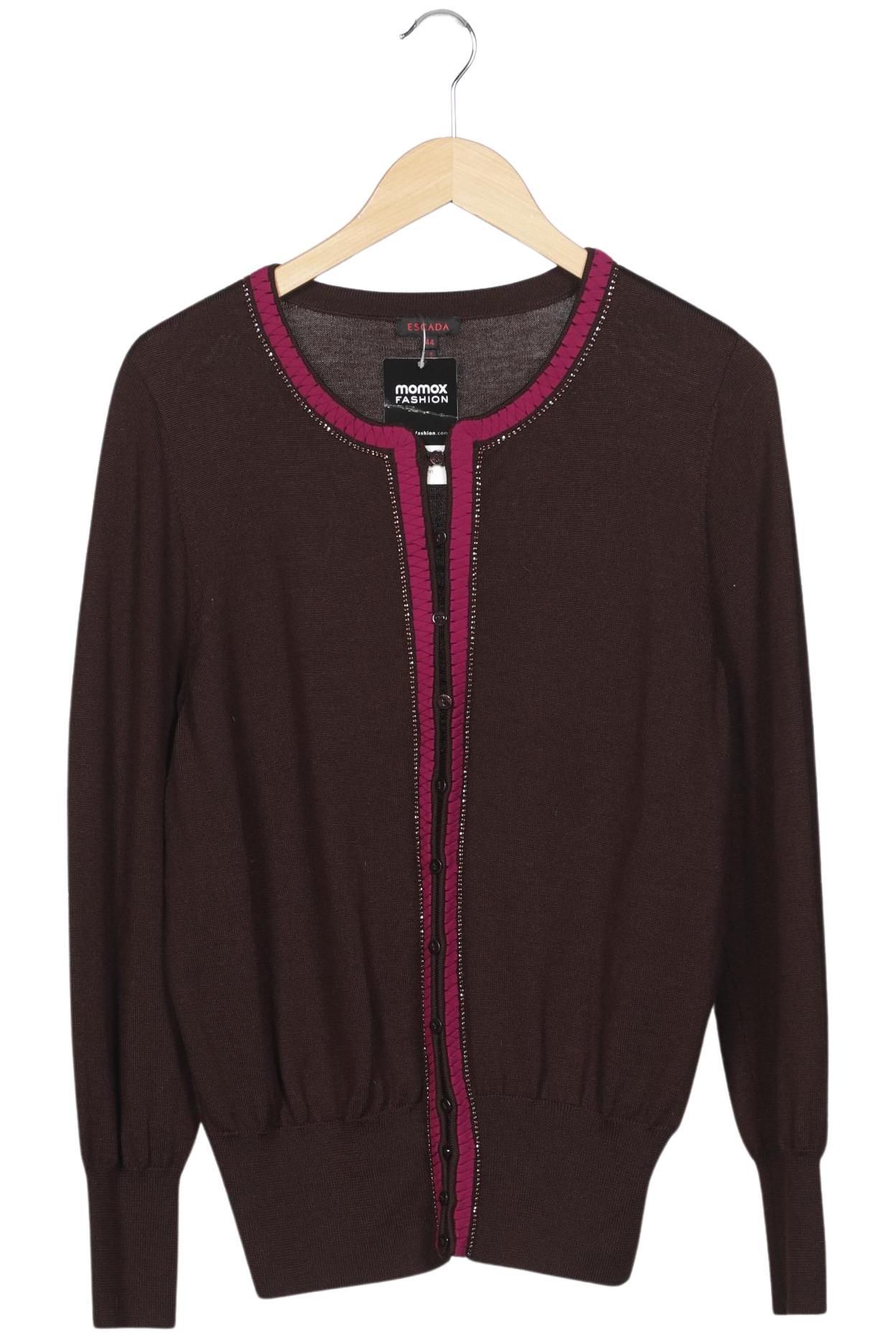 

Escada Damen Strickjacke, braun, Gr. 44