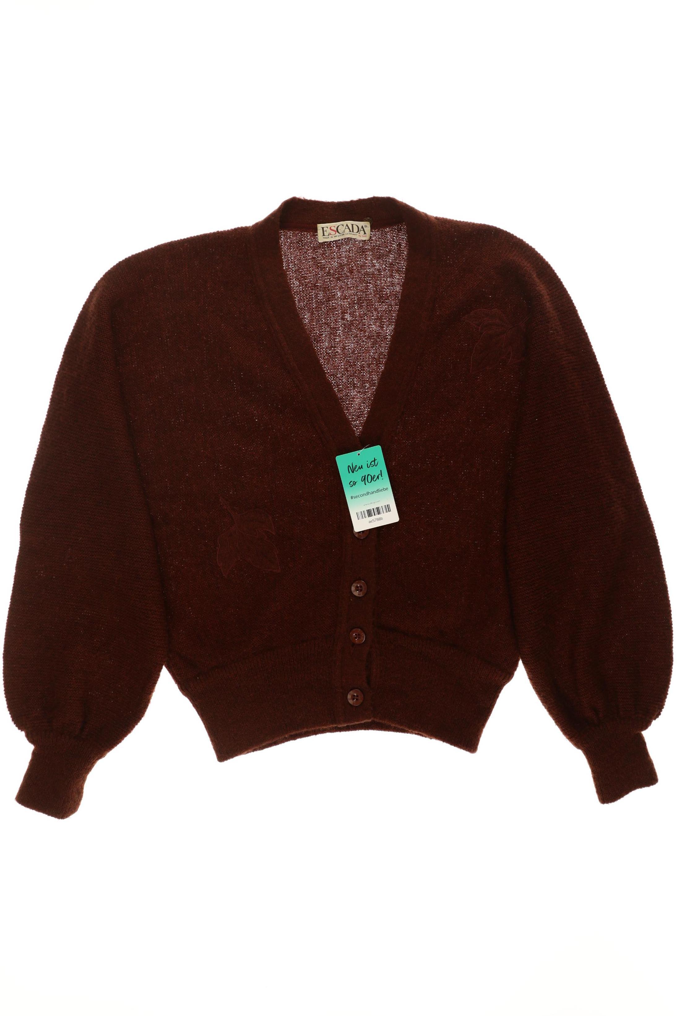 

Escada Damen Strickjacke, braun, Gr. 42