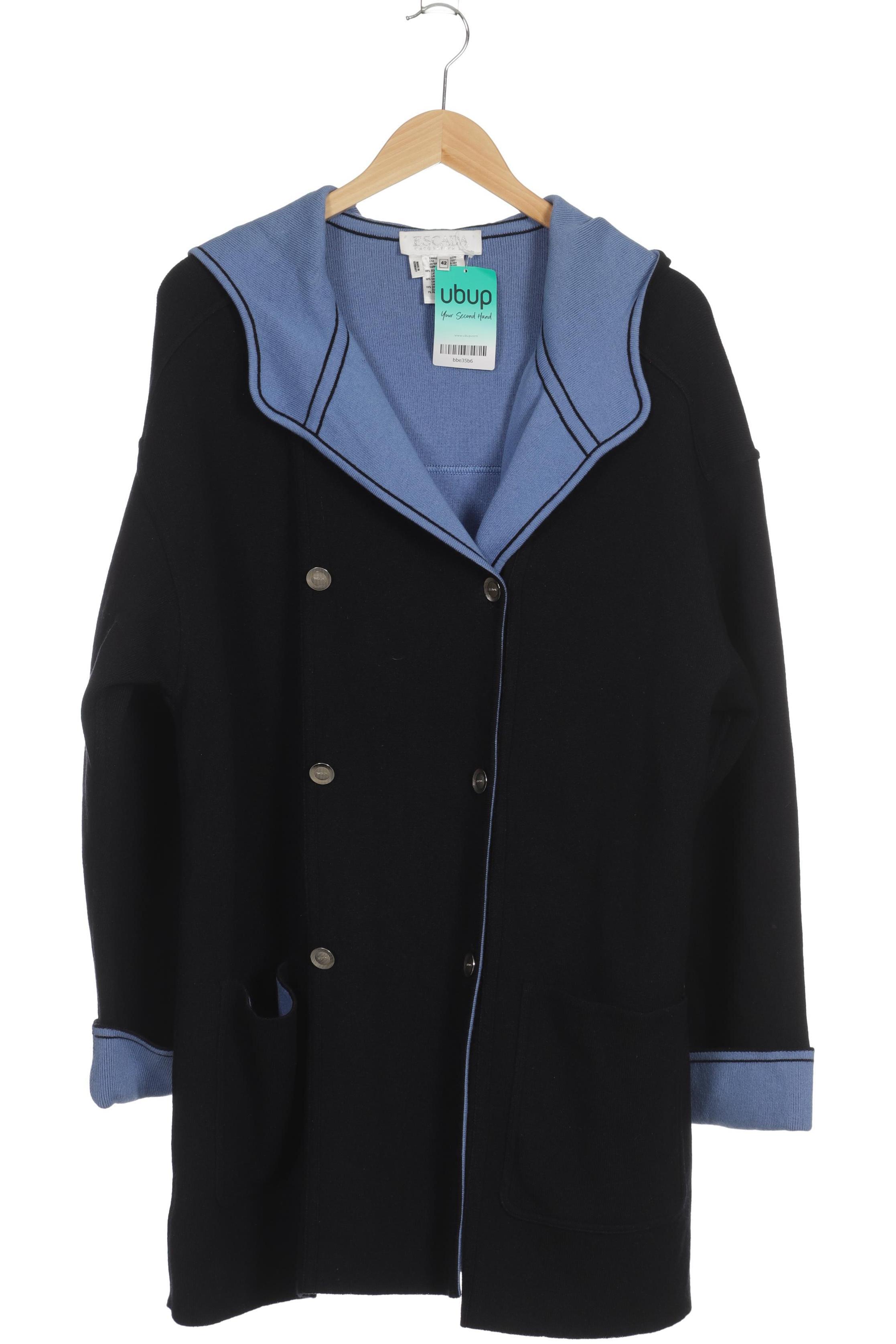 

Escada Damen Strickjacke, blau, Gr. 42