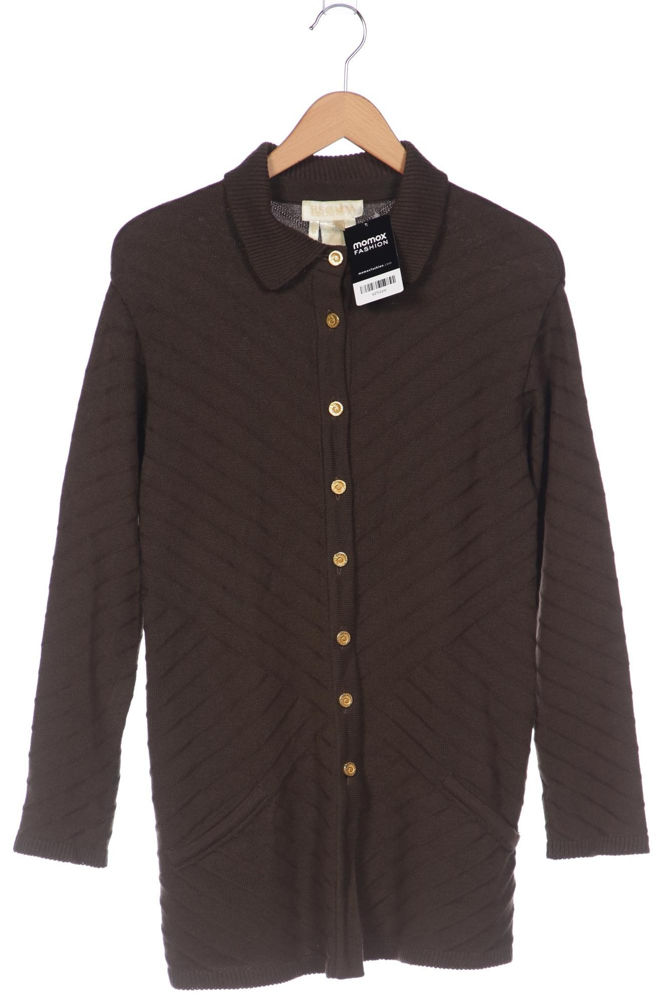 

Escada Damen Strickjacke, braun, Gr. 34