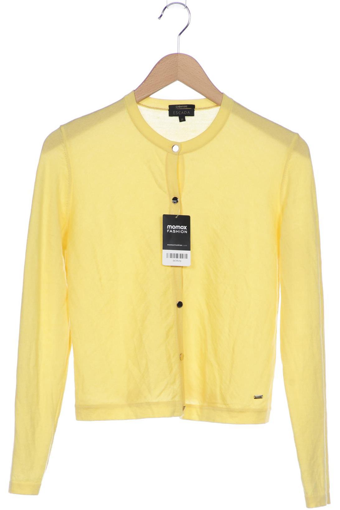 

Escada Damen Strickjacke, gelb, Gr. 38