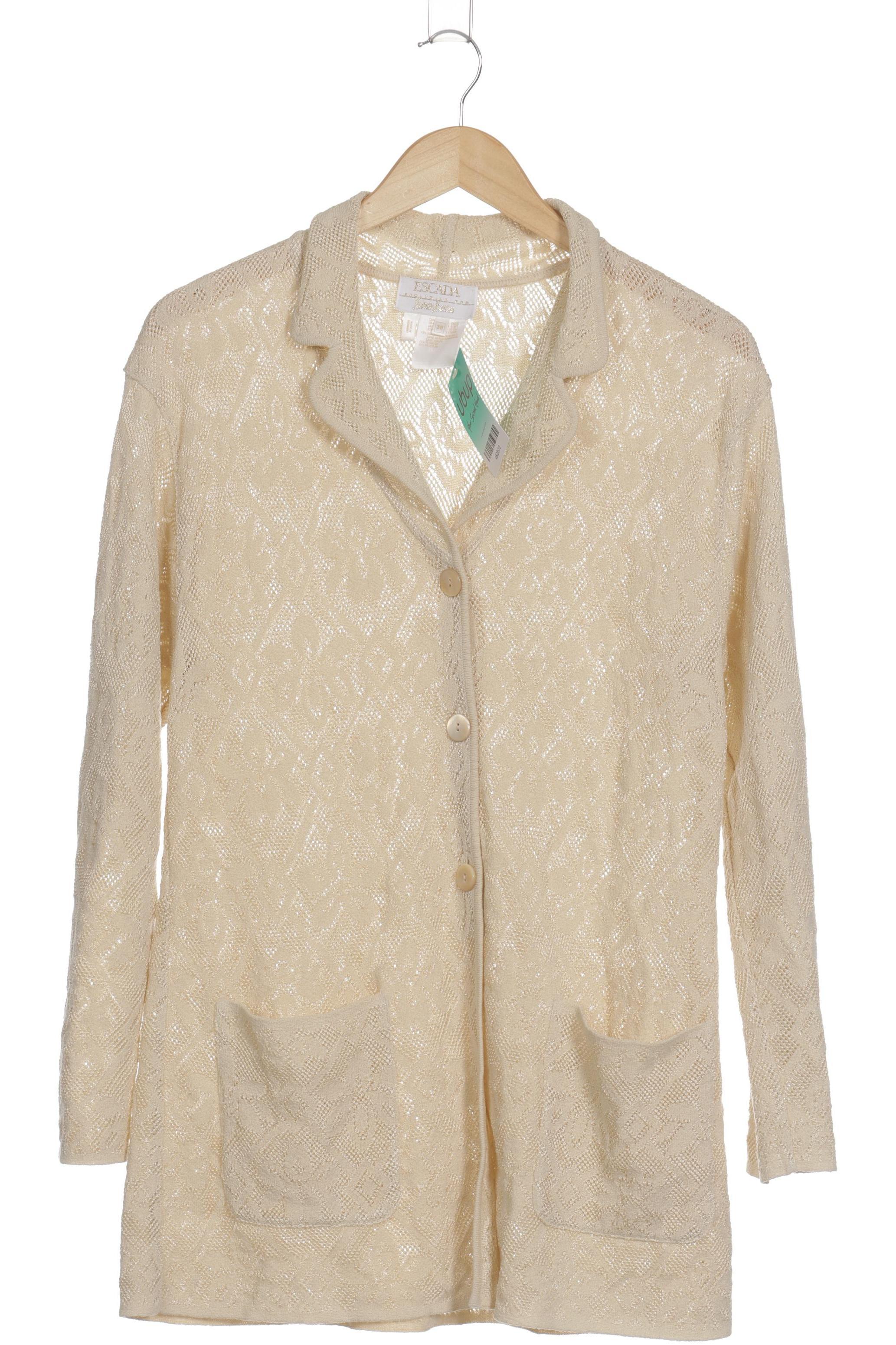 

Escada Damen Strickjacke, beige, Gr. 38