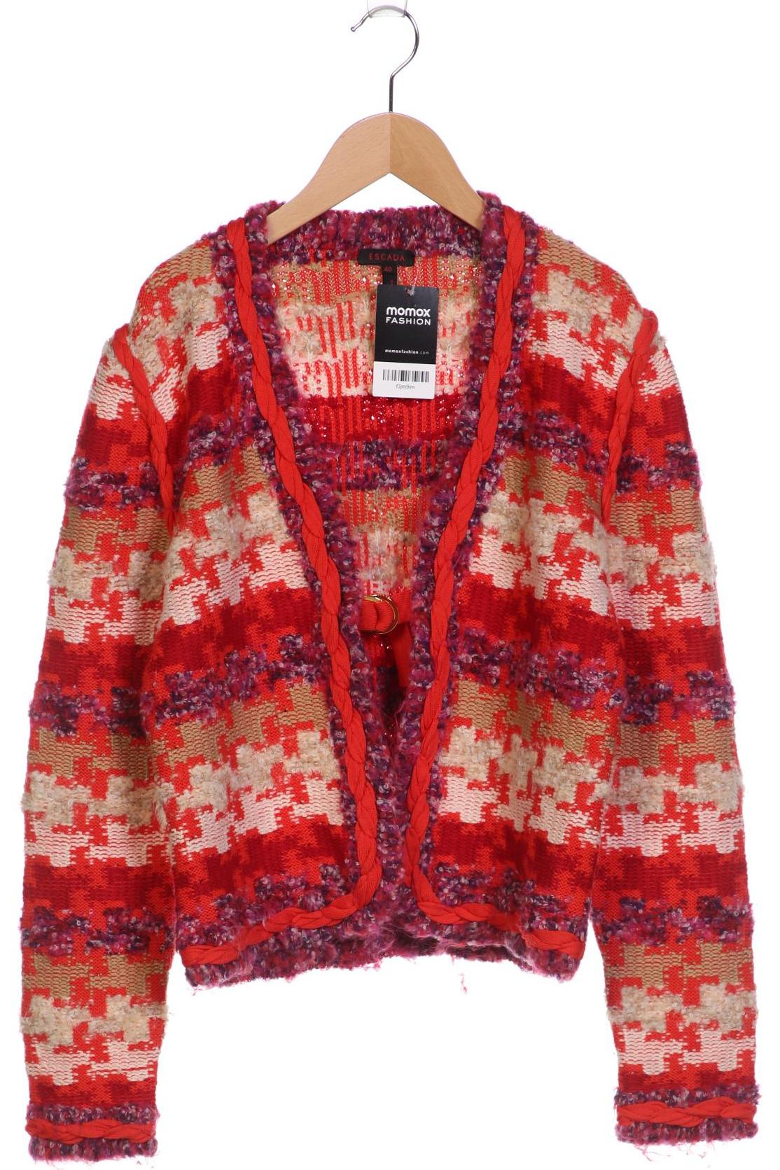 

Escada Damen Strickjacke, rot, Gr. 40