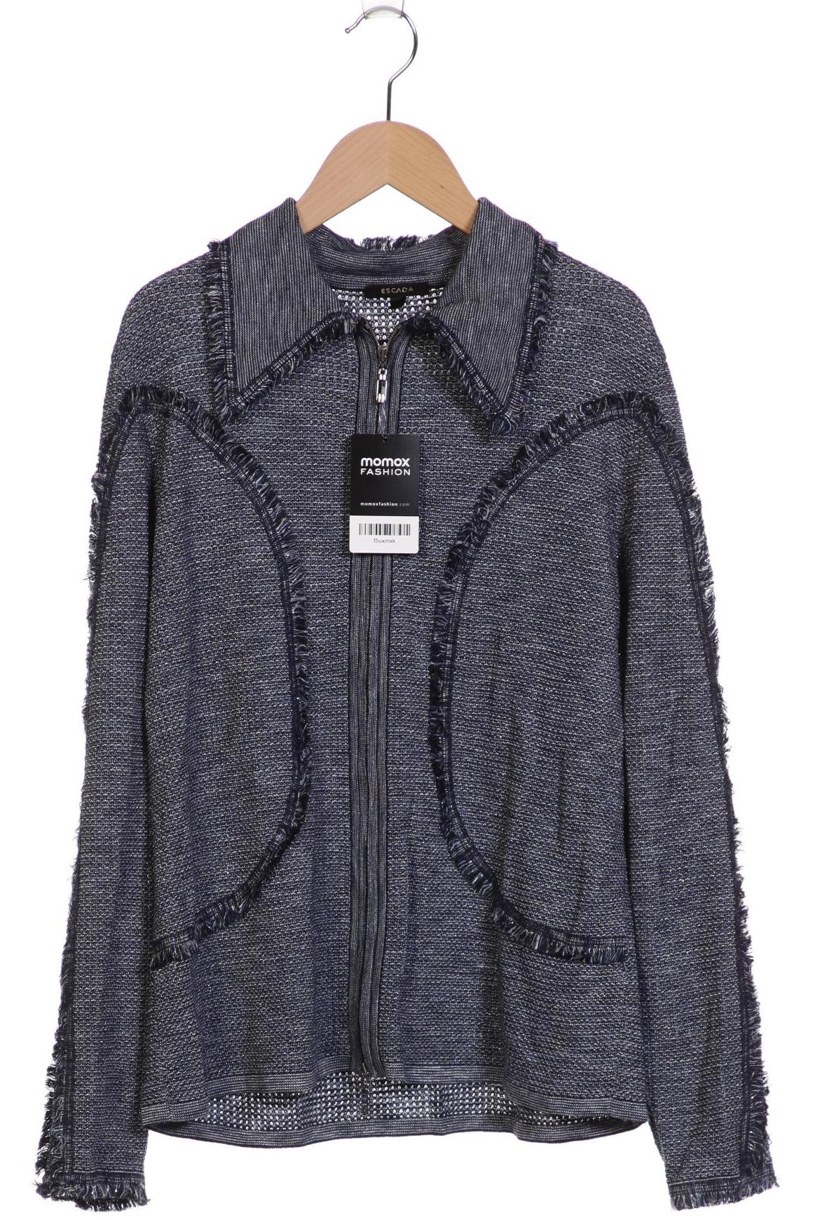 

Escada Damen Strickjacke, marineblau, Gr. 42