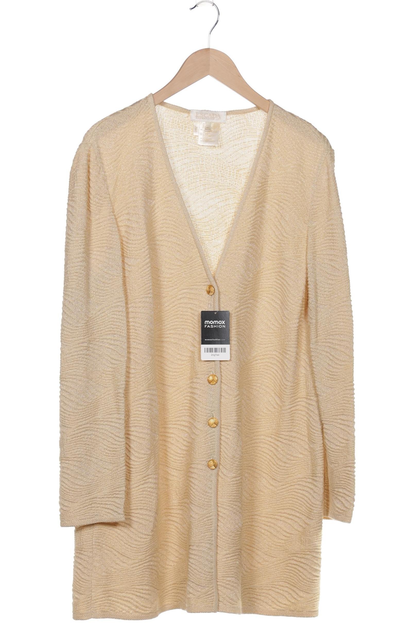 

Escada Damen Strickjacke, cremeweiß, Gr. 42