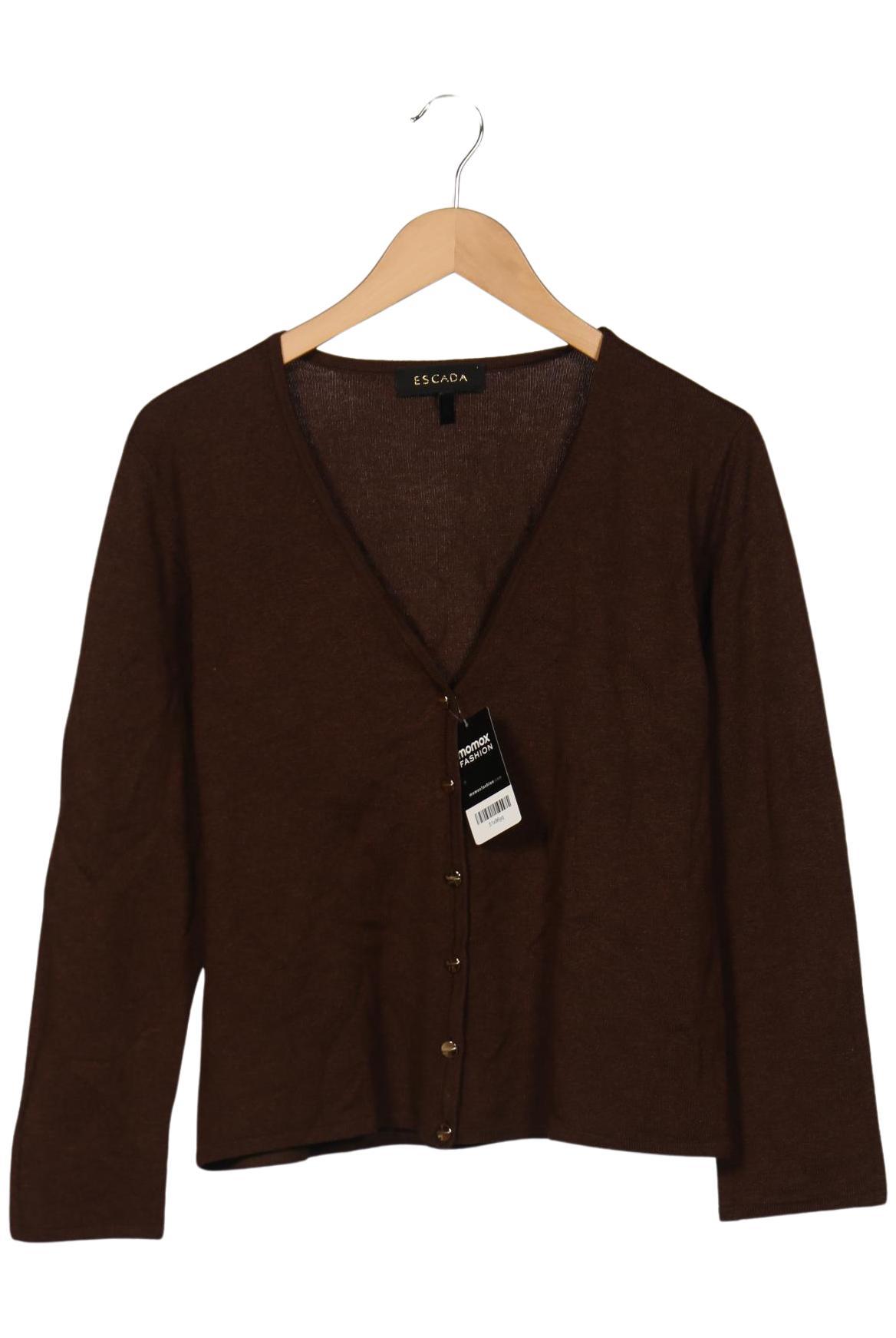 

Escada Damen Strickjacke, braun, Gr. 38