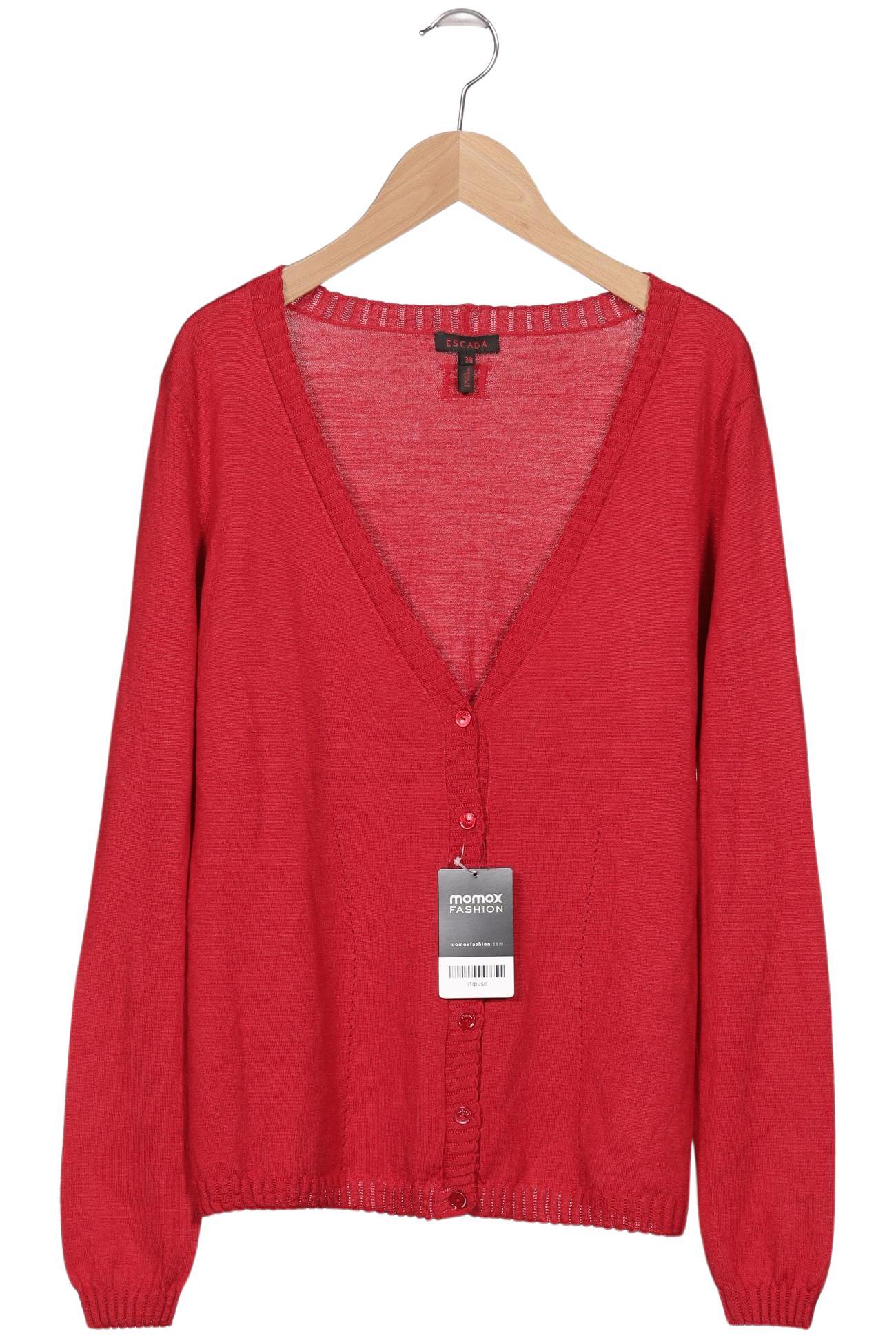 

Escada Damen Strickjacke, rot, Gr. 38