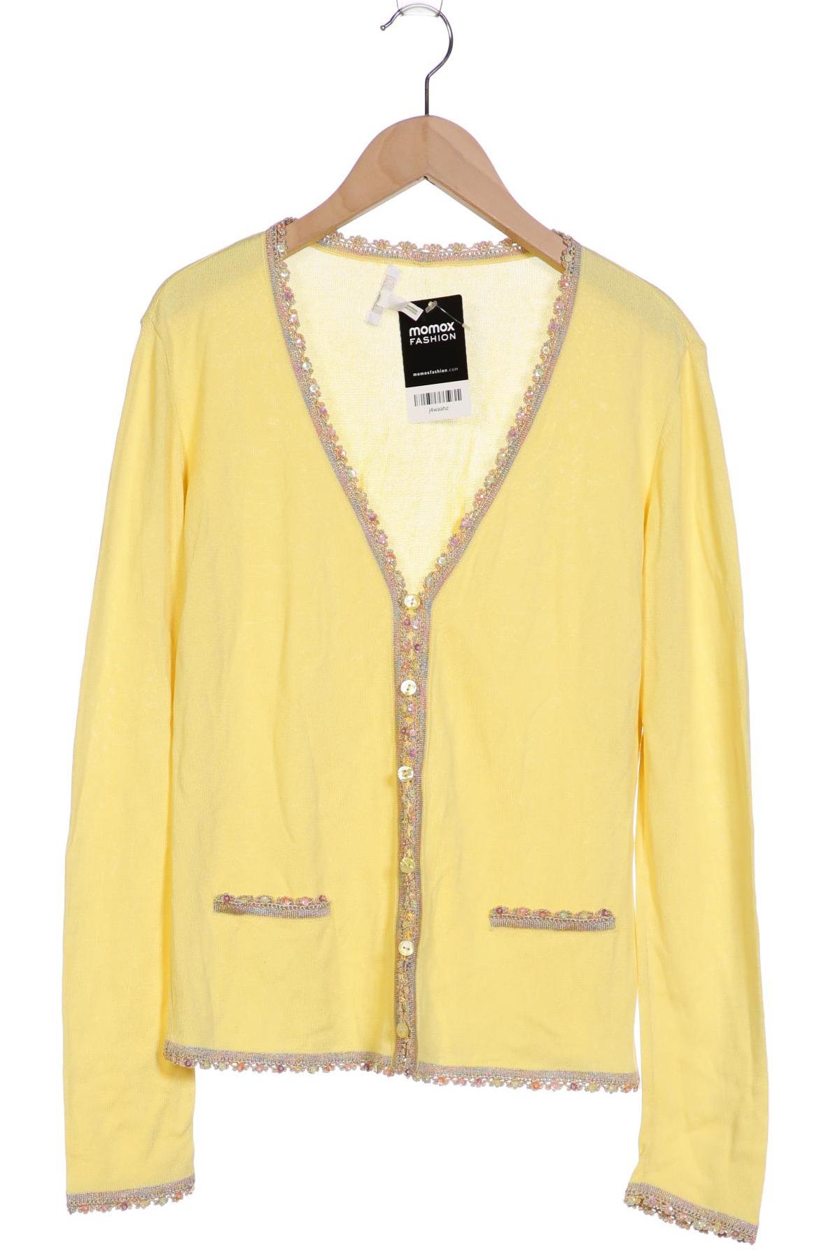 

Escada Damen Strickjacke, gelb, Gr. 36