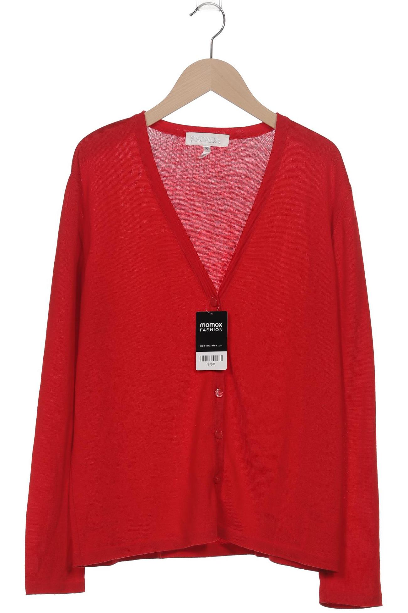 

Escada Damen Strickjacke, rot, Gr. 38