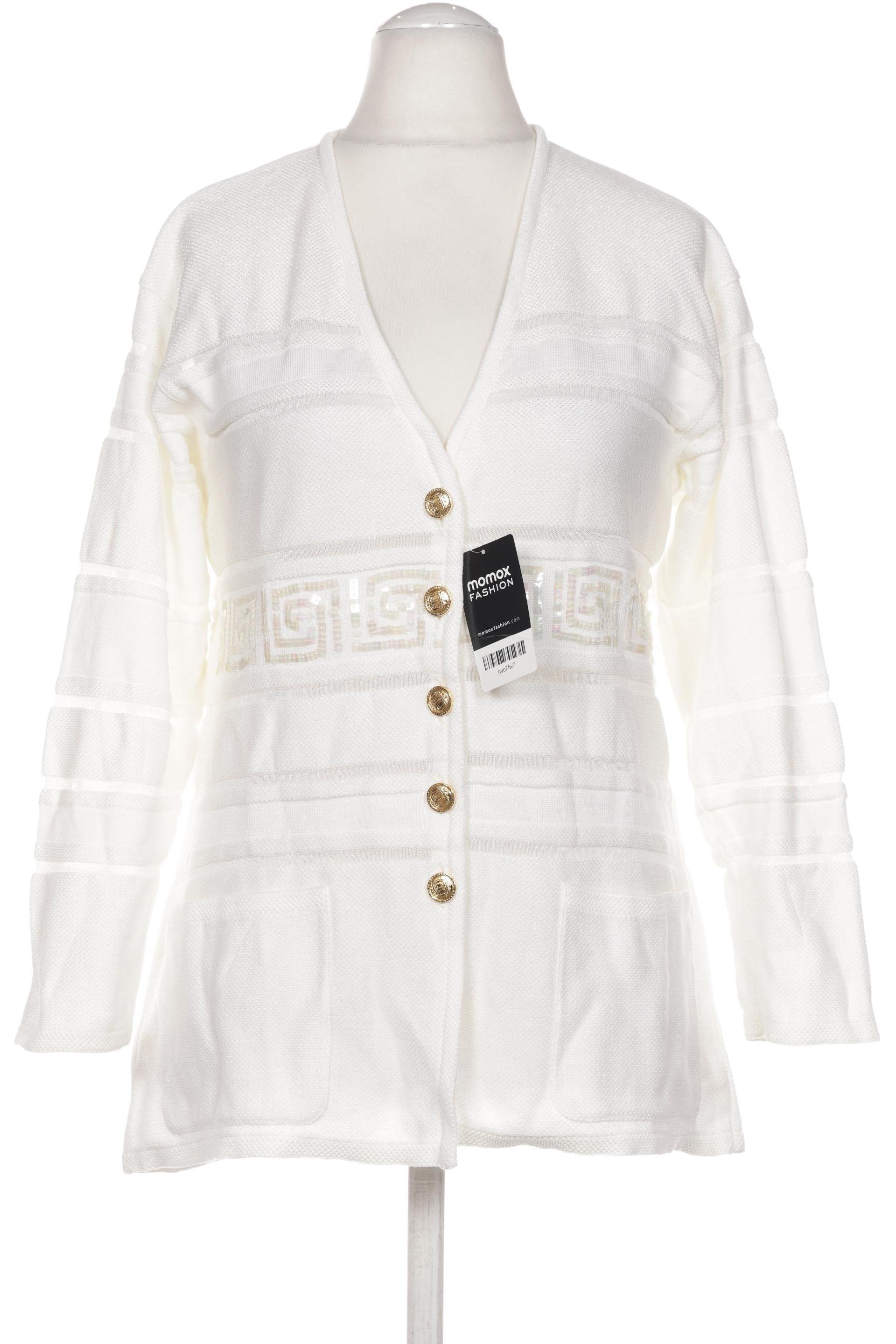 

Escada Damen Strickjacke, cremeweiß, Gr. 36