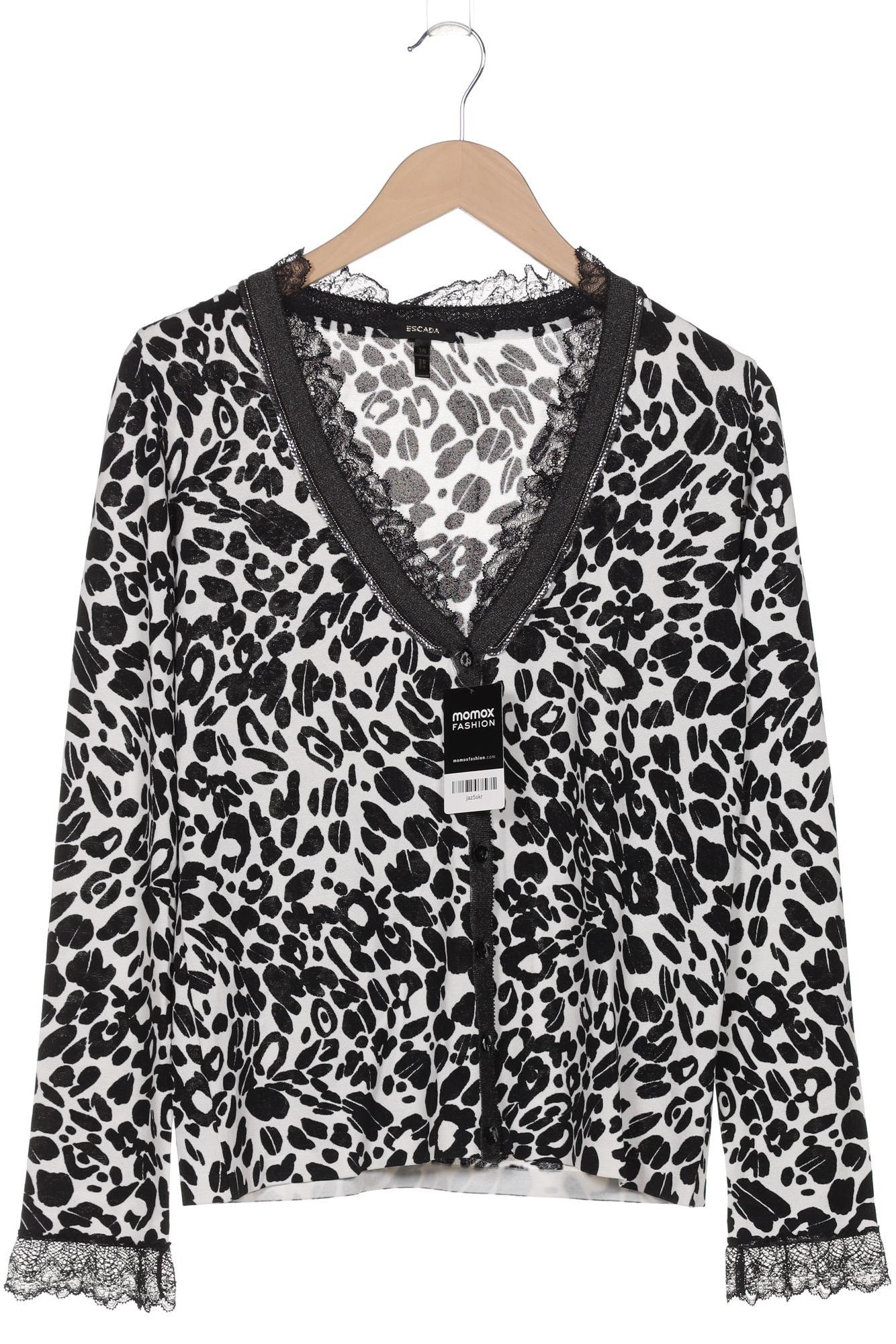 

Escada Damen Strickjacke, weiß, Gr. 38