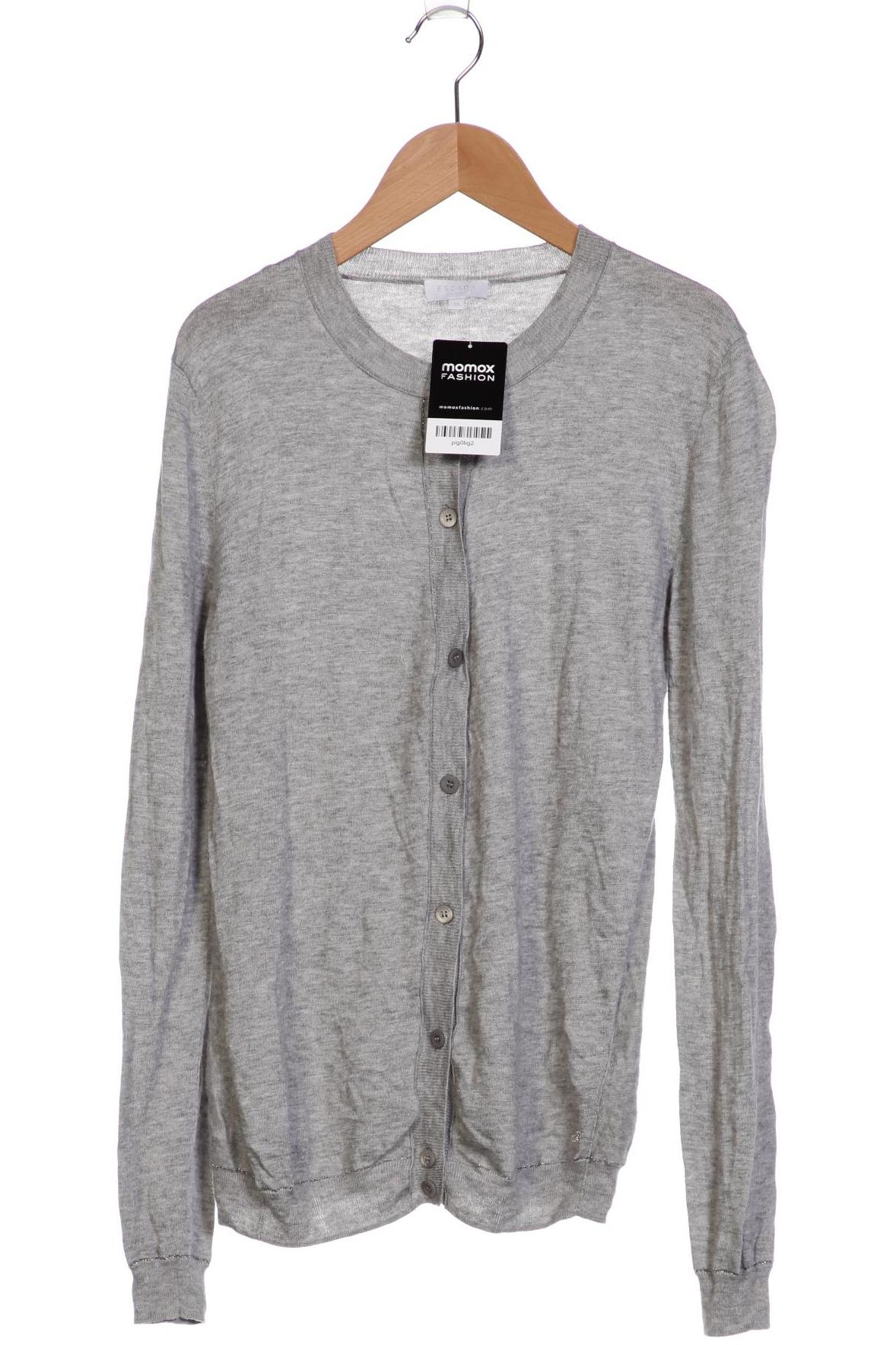 

Escada Damen Strickjacke, grau, Gr. 38
