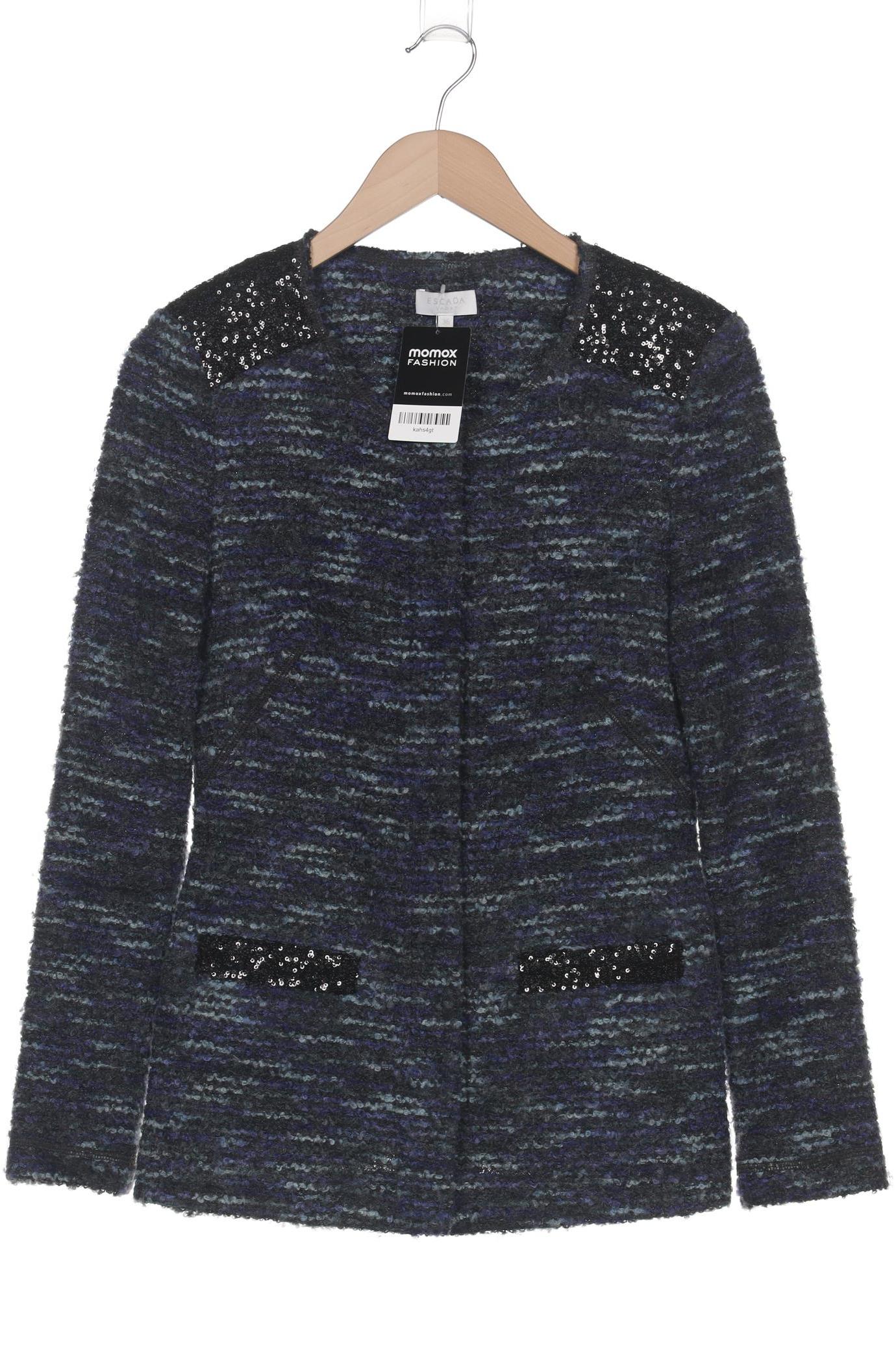 

Escada Damen Strickjacke, marineblau, Gr. 36