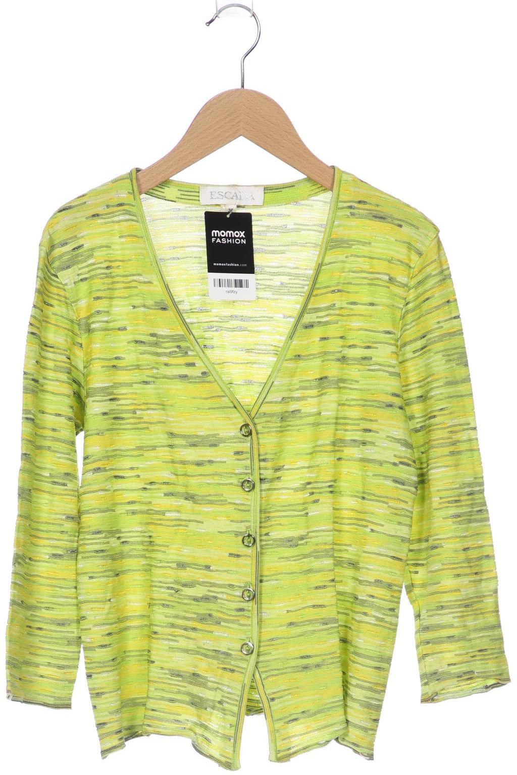 

Escada Damen Strickjacke, grün, Gr. 36