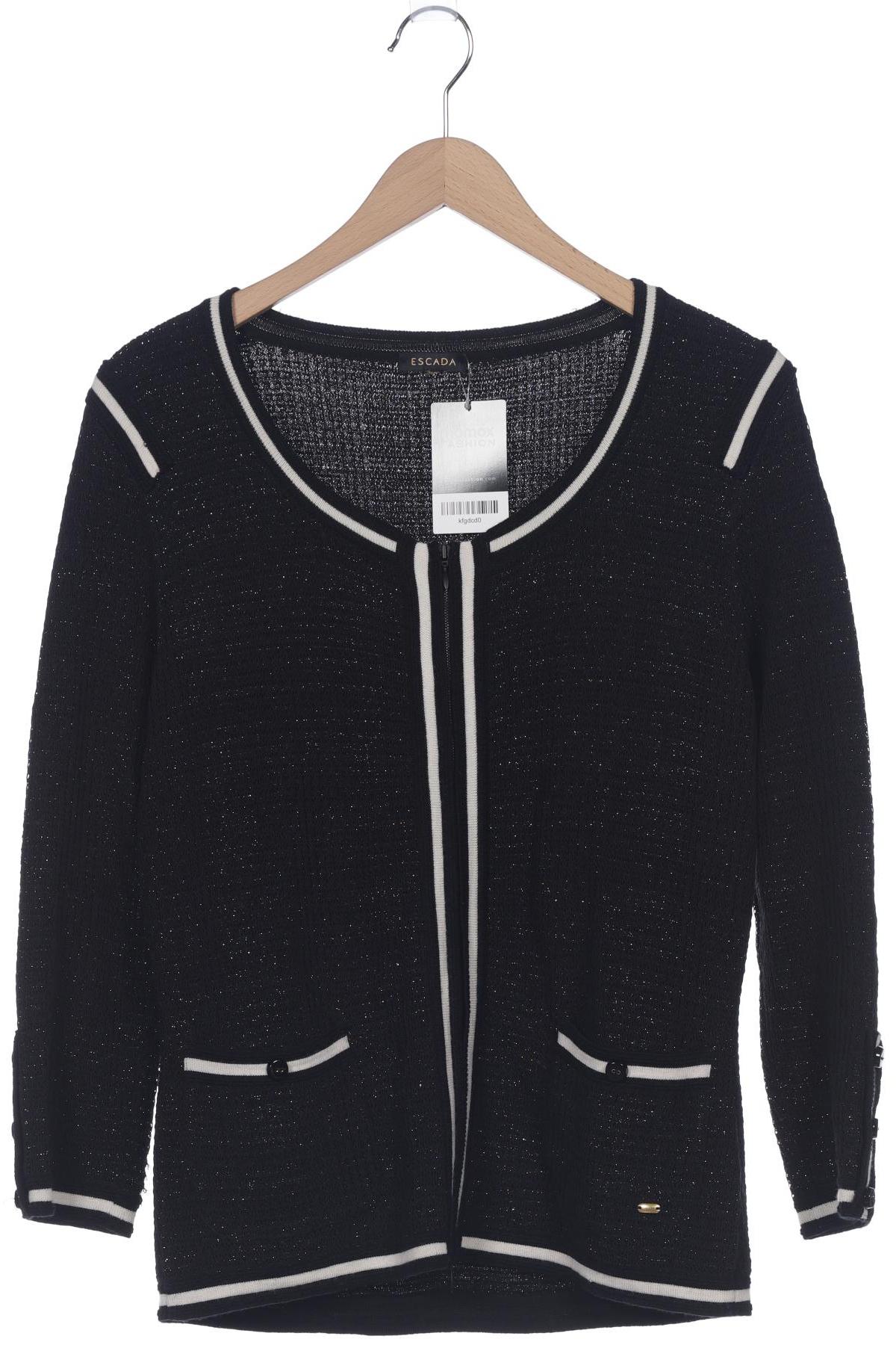 

Escada Damen Strickjacke, schwarz, Gr. 42