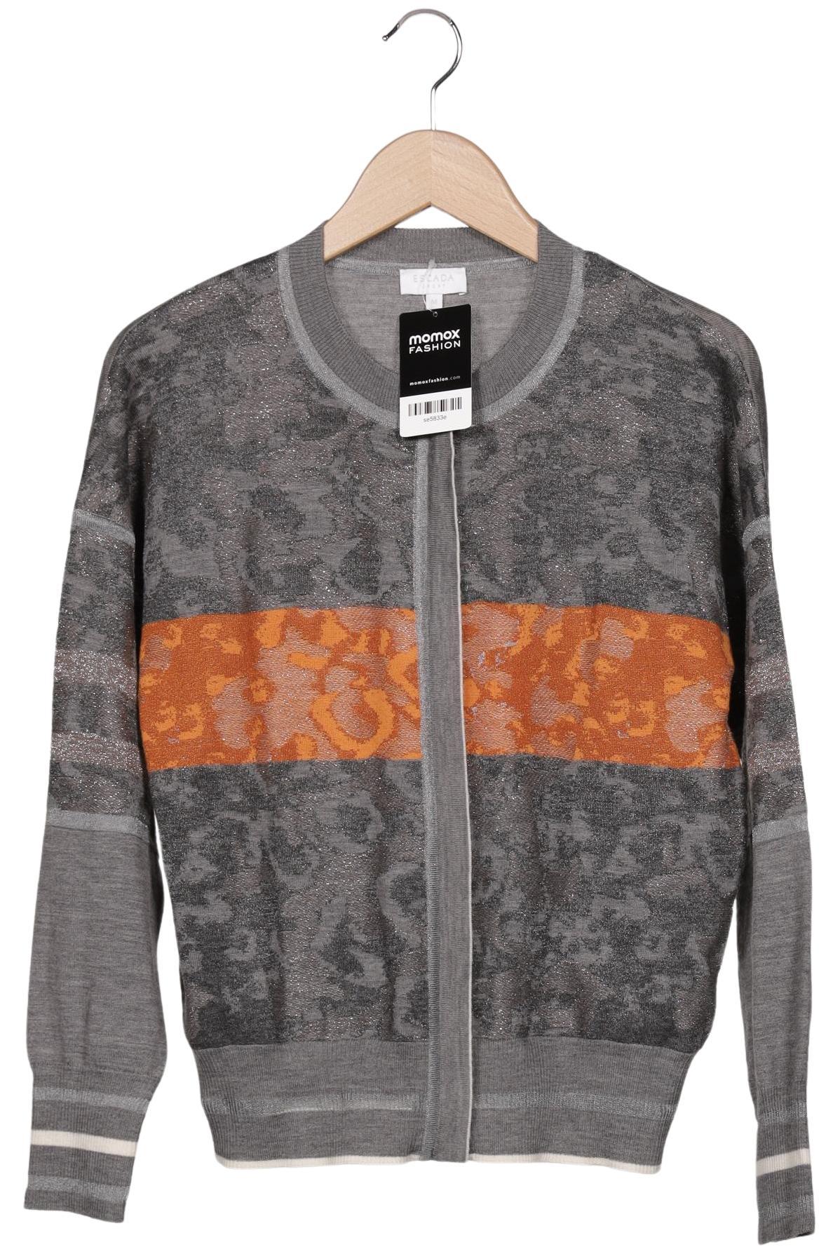 

Escada Damen Strickjacke, grau, Gr. 38