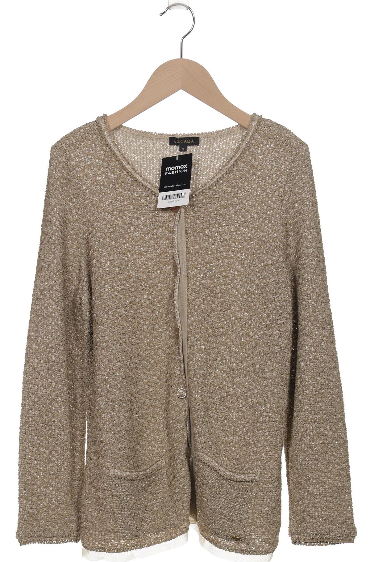 

Escada Damen Strickjacke, beige, Gr. 36