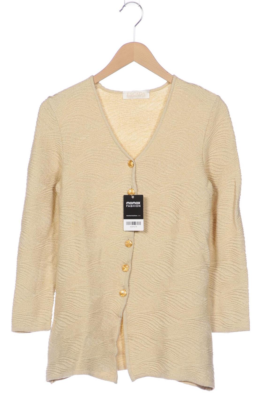 

Escada Damen Strickjacke, beige, Gr. 38