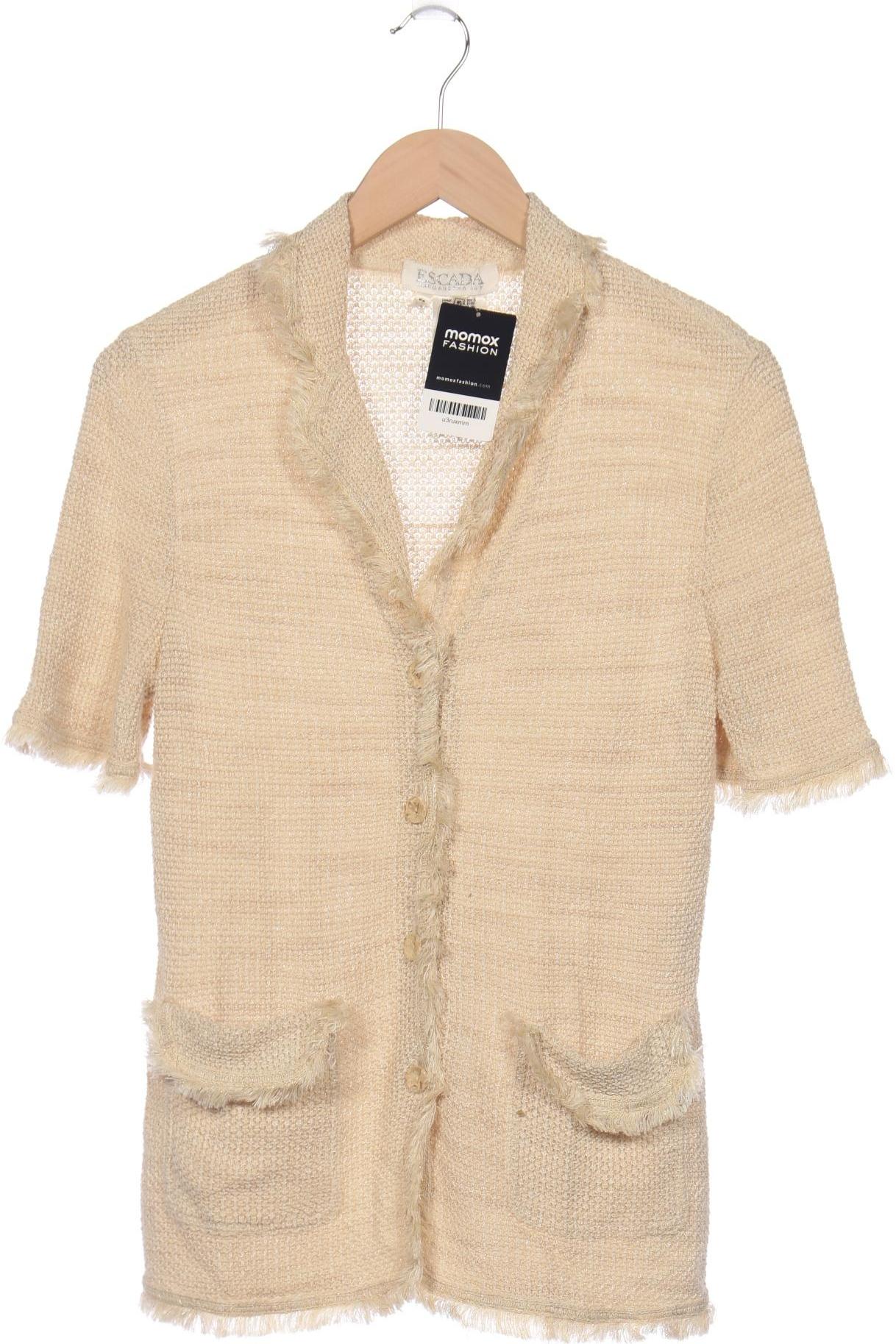 

Escada Damen Strickjacke, beige, Gr. 38
