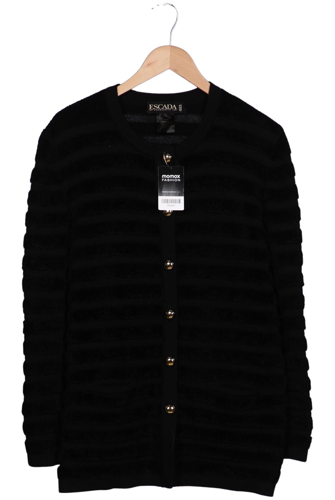 

Escada Damen Strickjacke, schwarz, Gr. 42