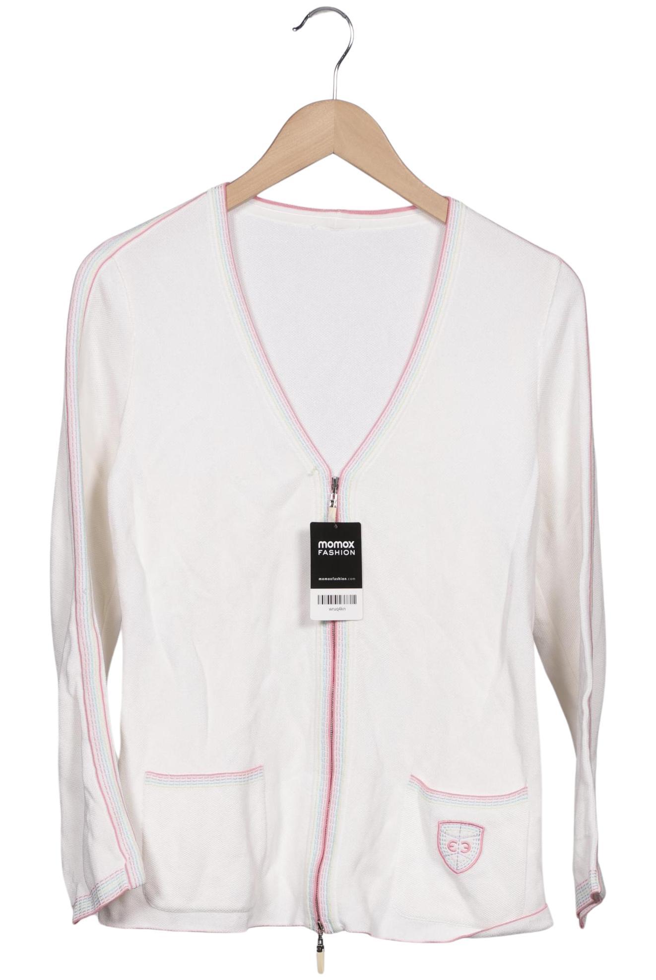 

Escada Damen Strickjacke, weiß, Gr. 36