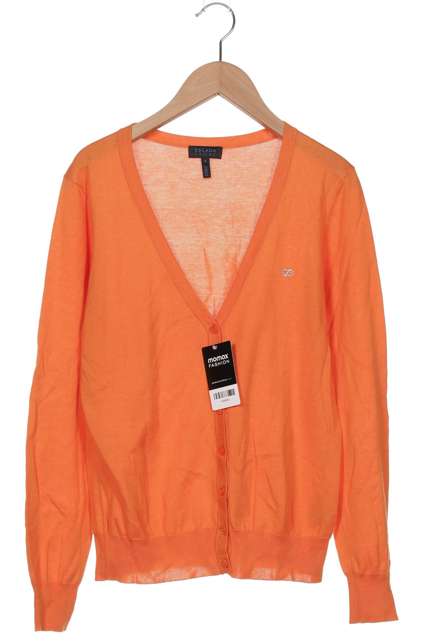 

Escada Damen Strickjacke, orange, Gr. 36