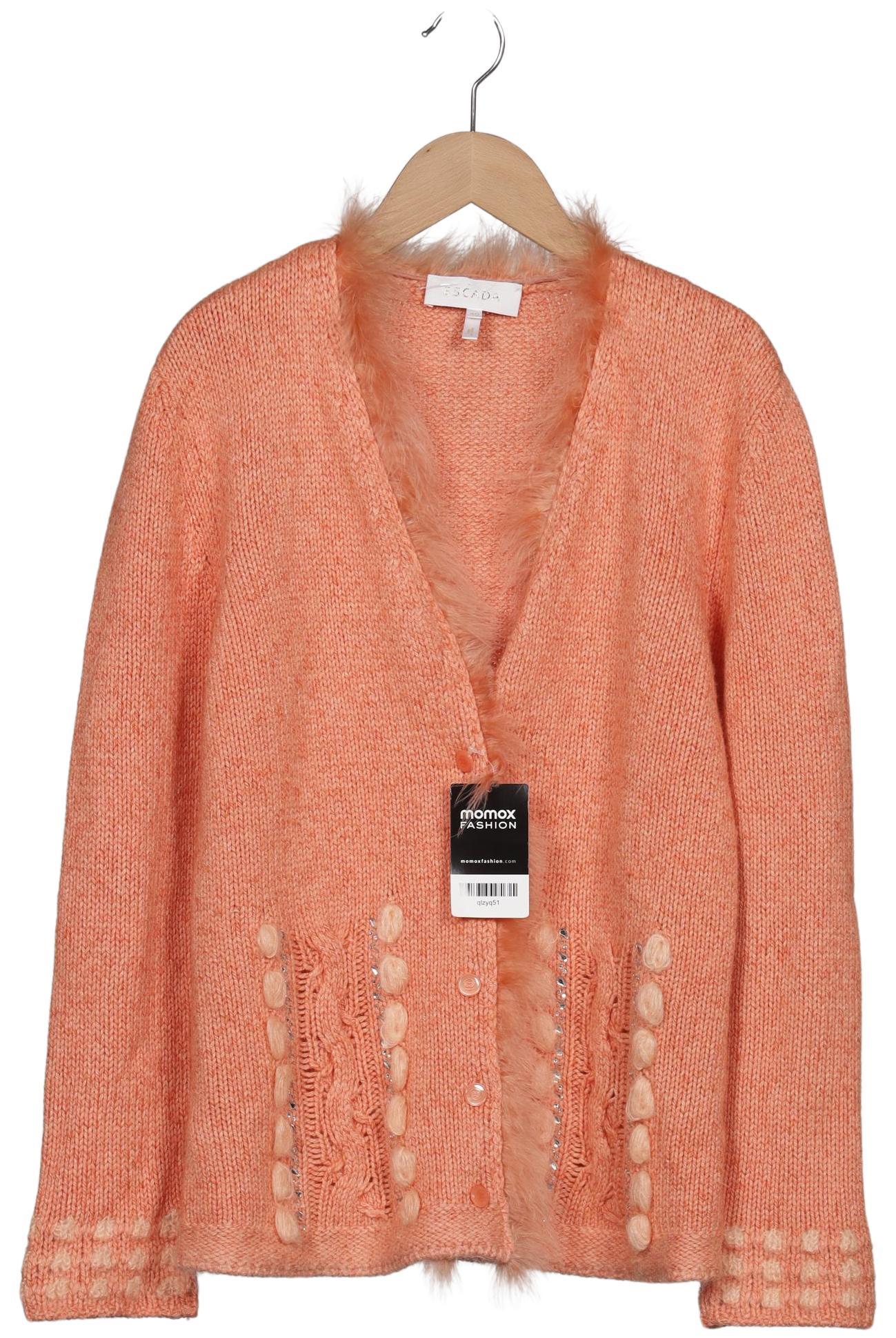 

Escada Damen Strickjacke, orange, Gr. 40