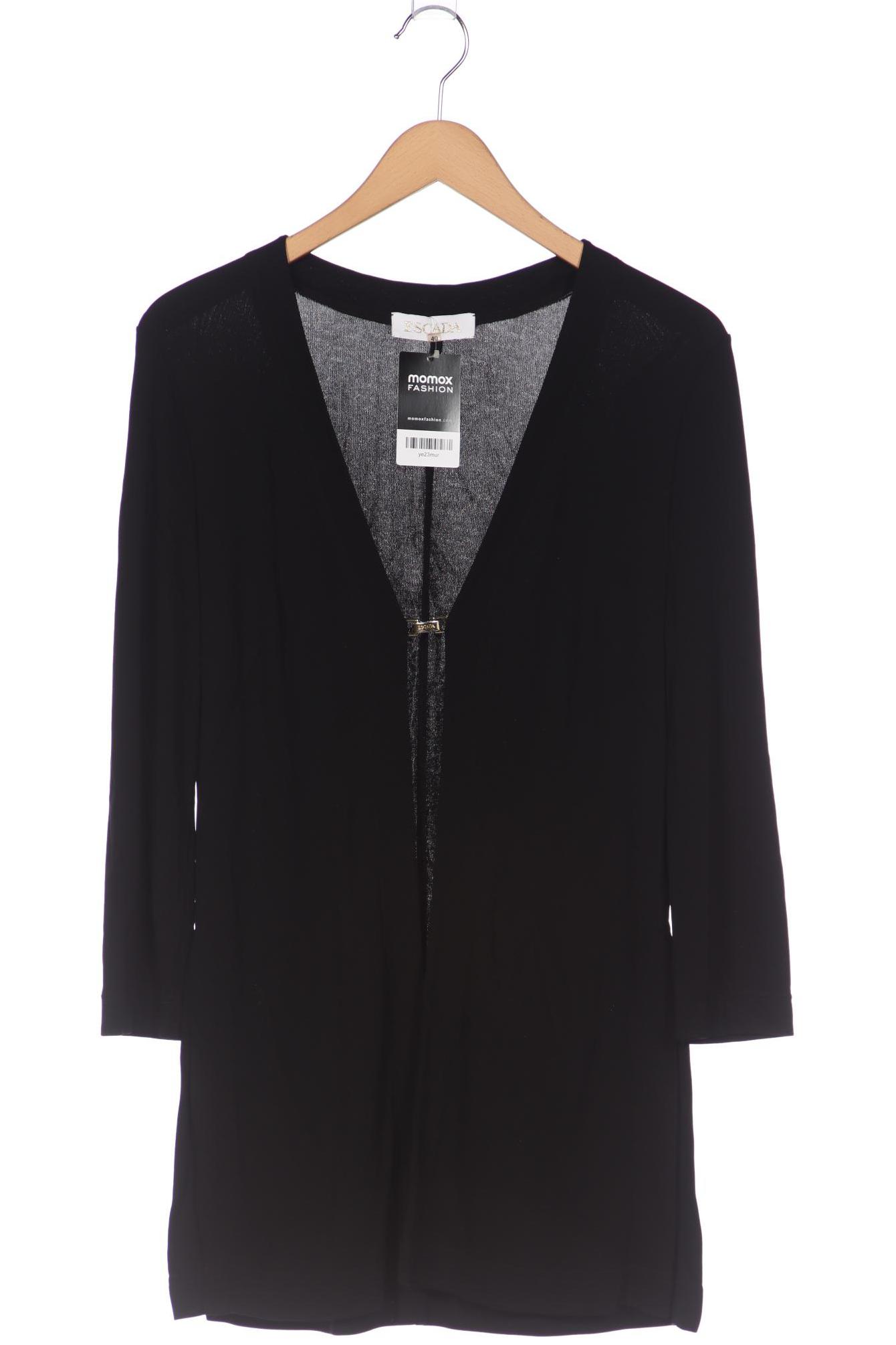 

Escada Damen Strickjacke, schwarz, Gr. 40