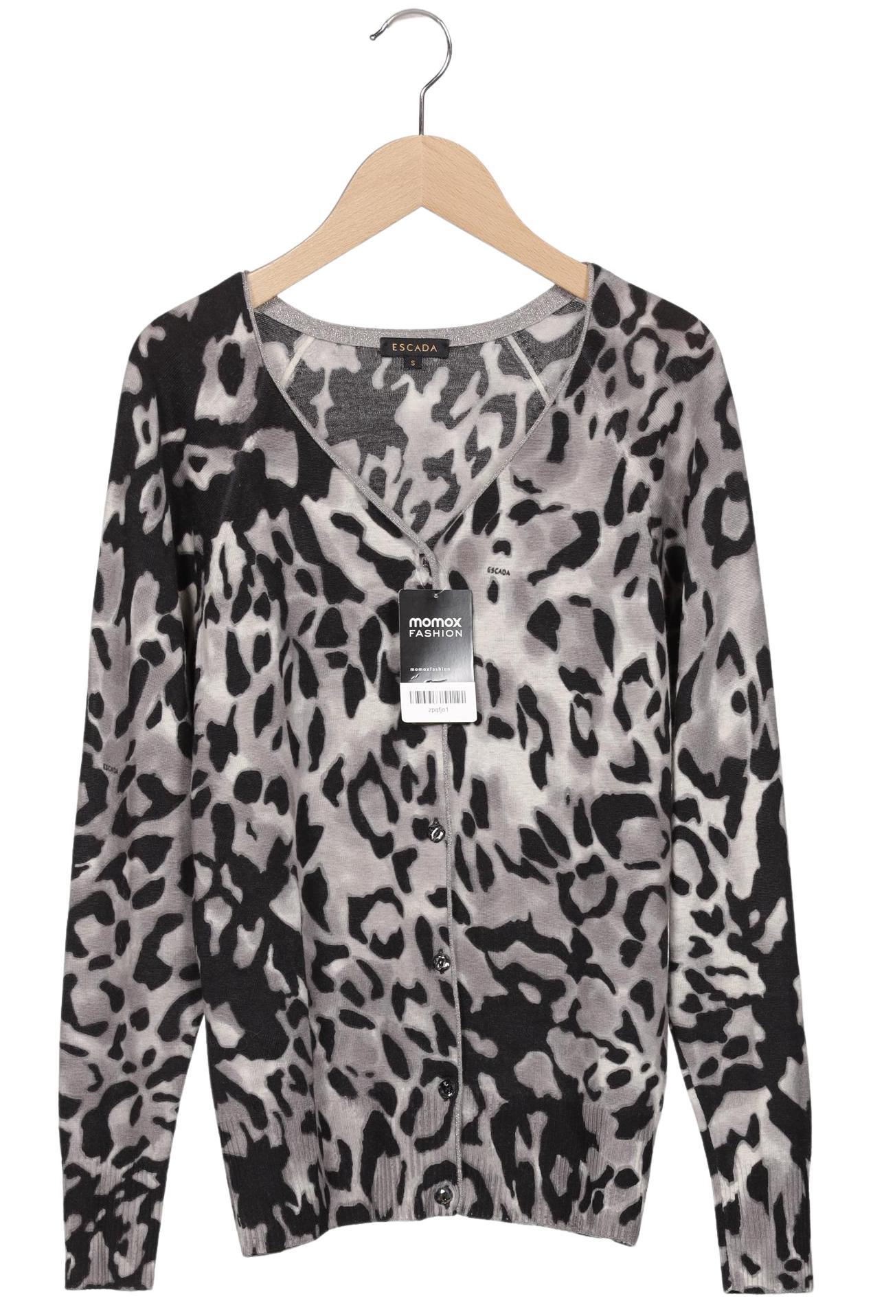 

Escada Damen Strickjacke, grau, Gr. 36