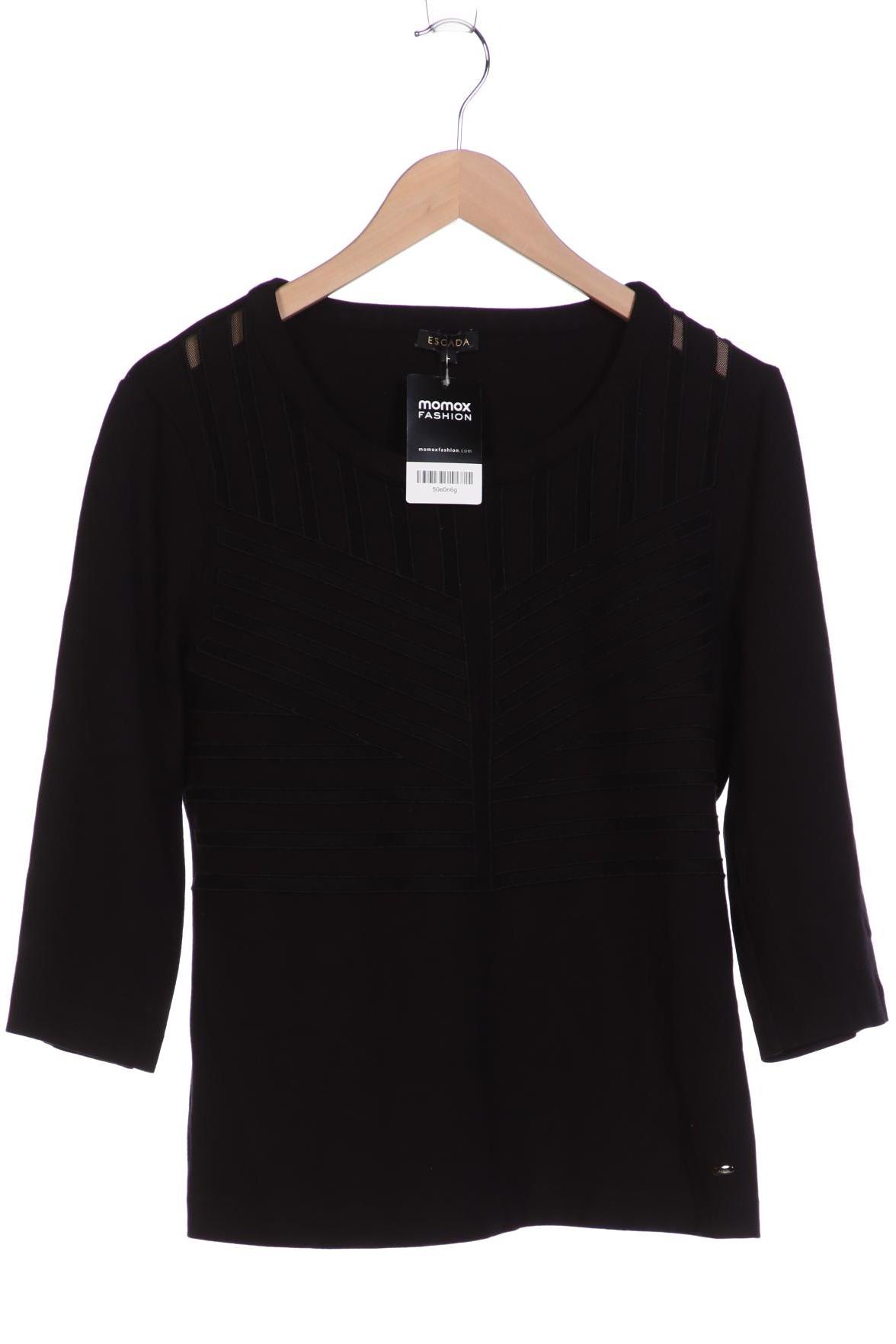

Escada Damen Sweatshirt, schwarz, Gr. 42