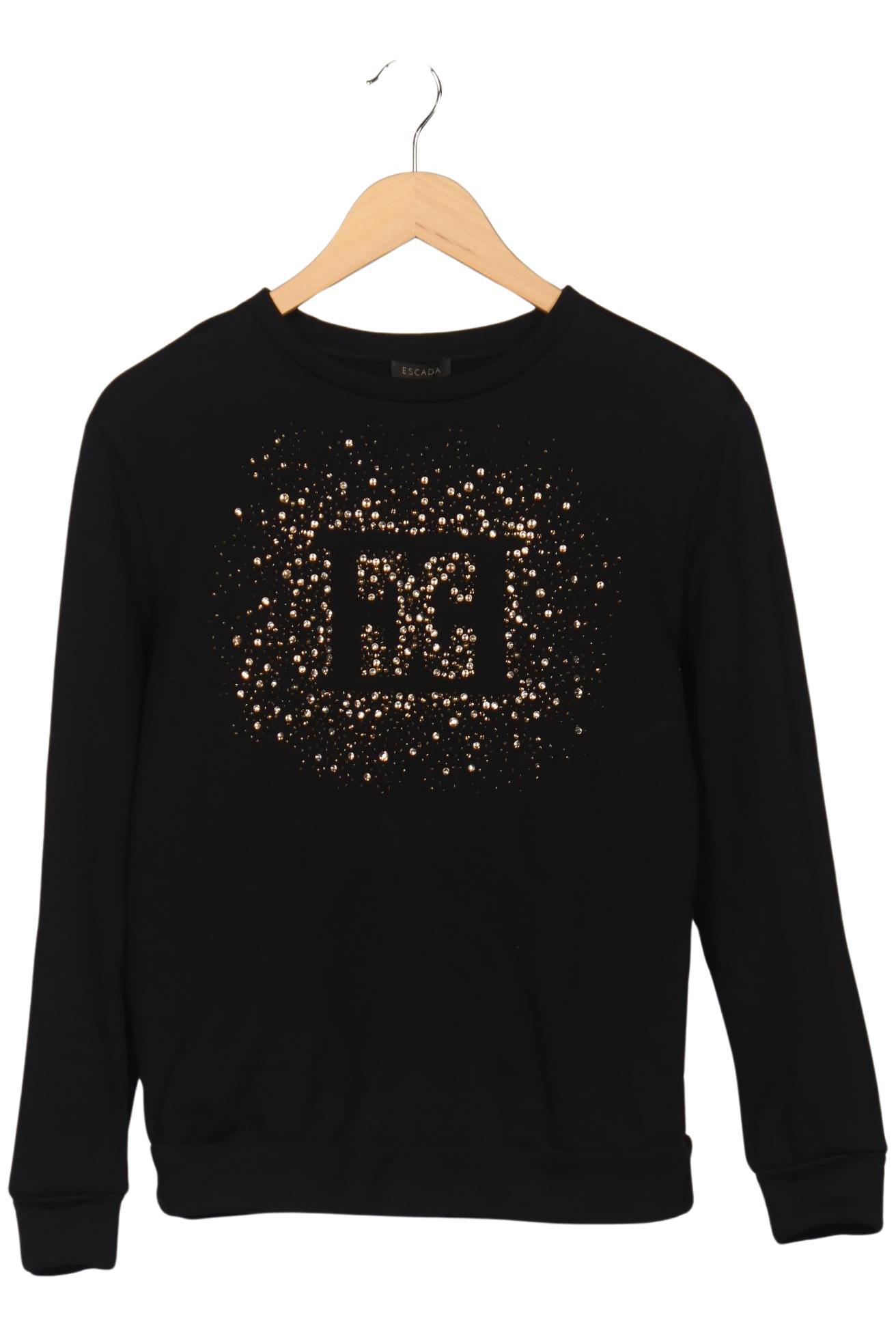 

Escada Damen Sweatshirt, schwarz, Gr. 36