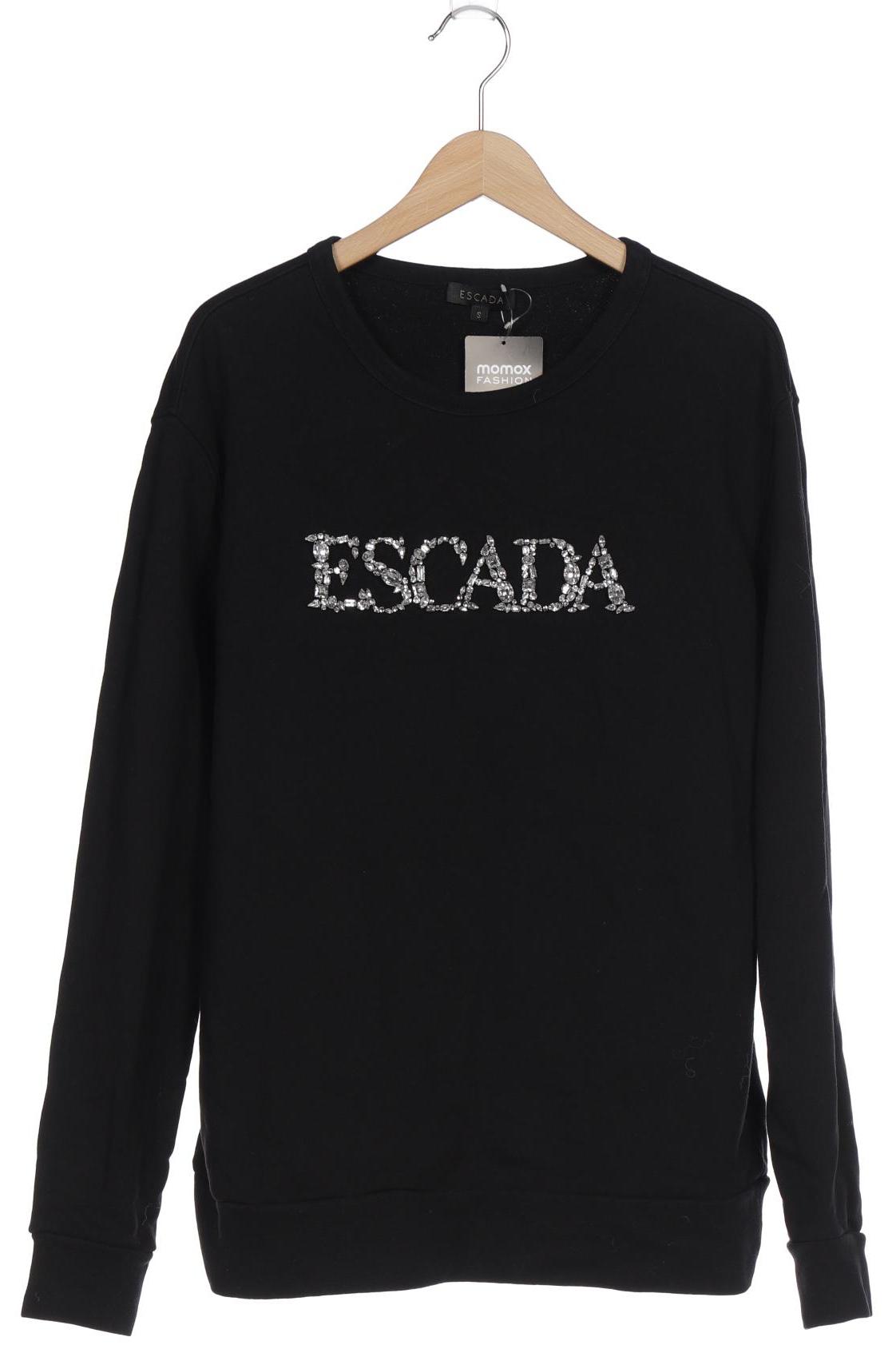 

Escada Damen Sweatshirt, schwarz, Gr. 36