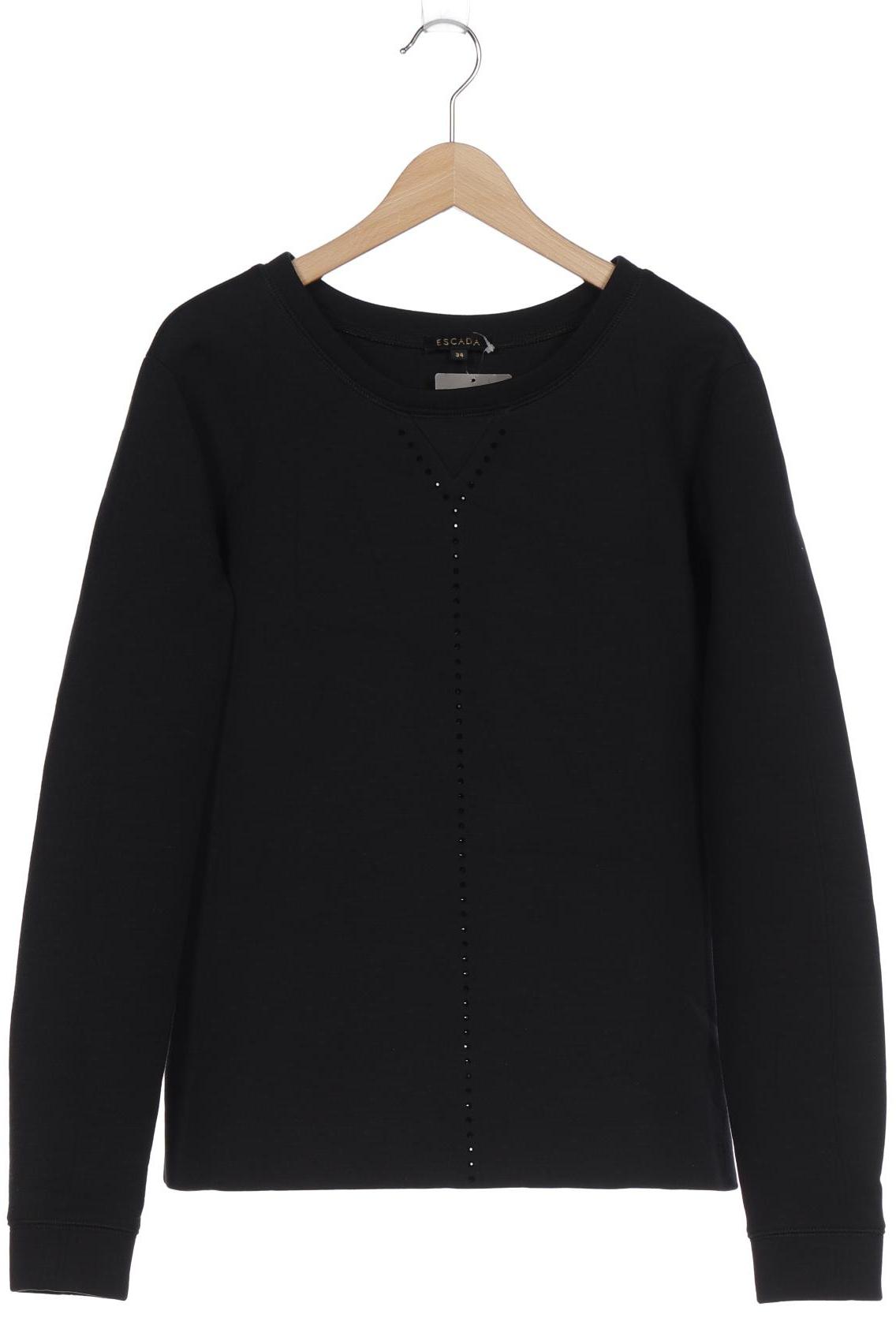 

Escada Damen Sweatshirt, schwarz, Gr. 34