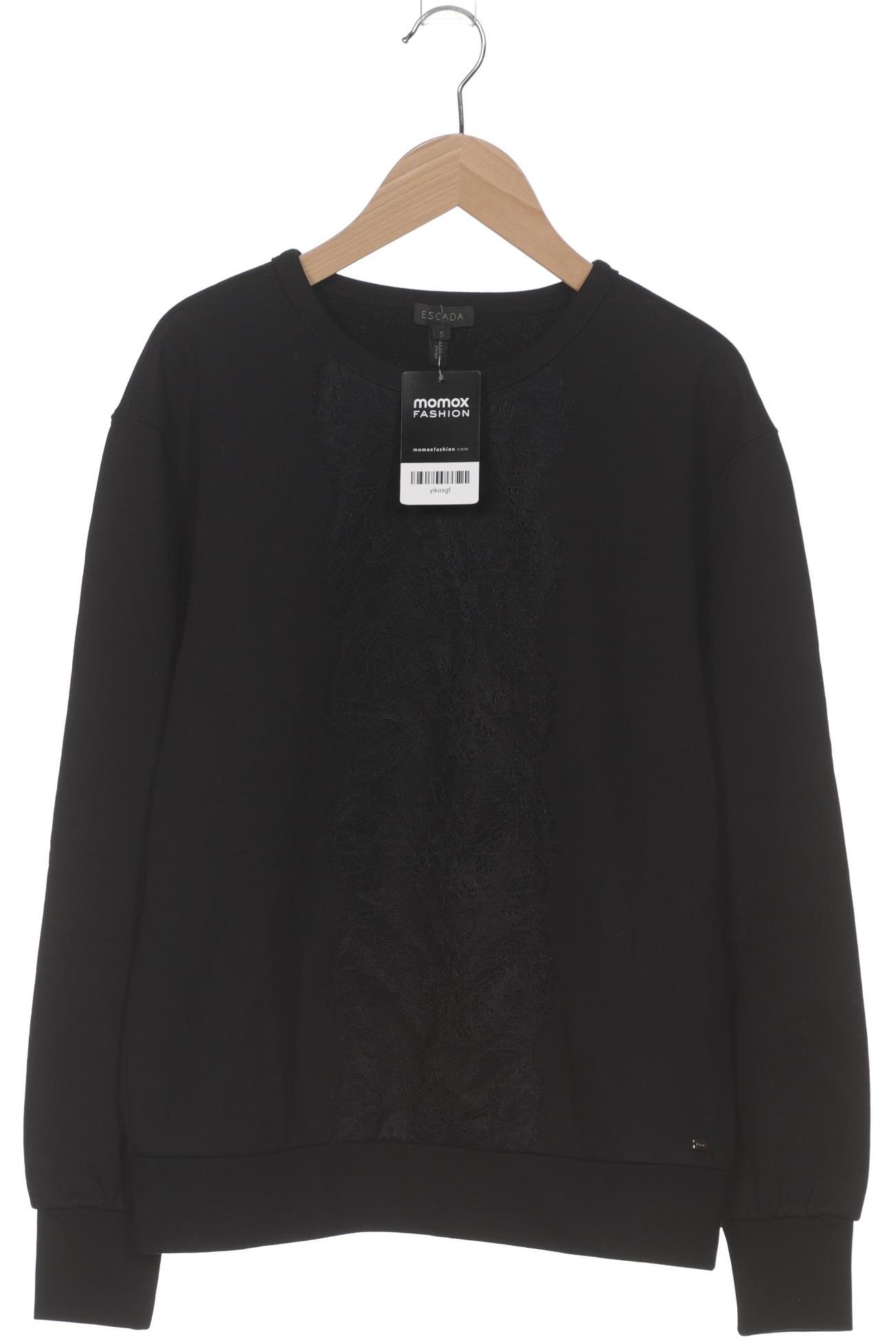 

Escada Damen Sweatshirt, schwarz, Gr. 36