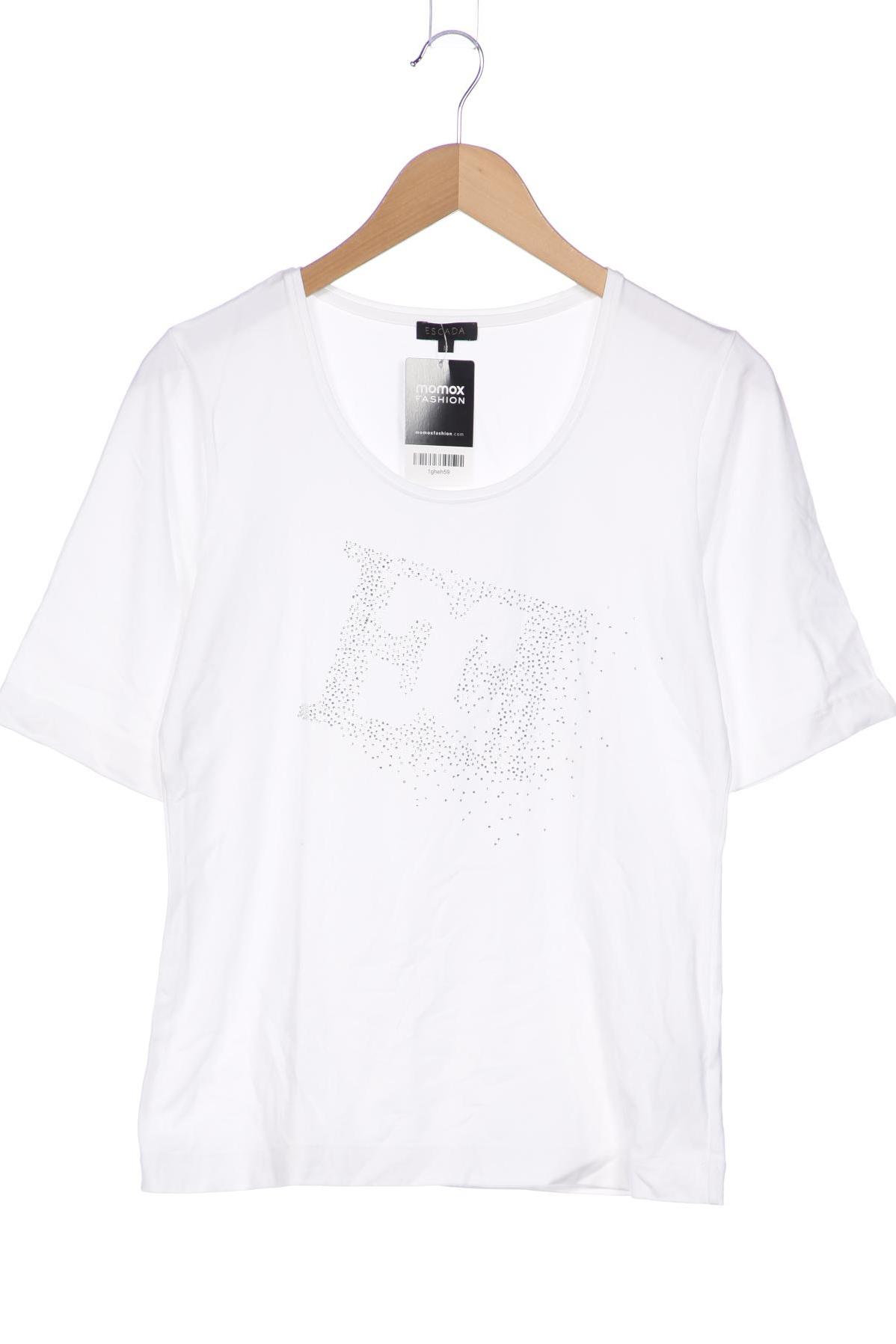 

Escada Damen T-Shirt, weiß, Gr. 38