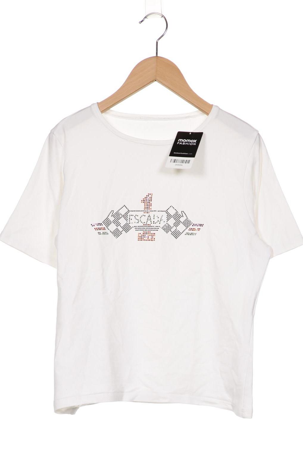 

Escada Damen T-Shirt, weiß, Gr. 40