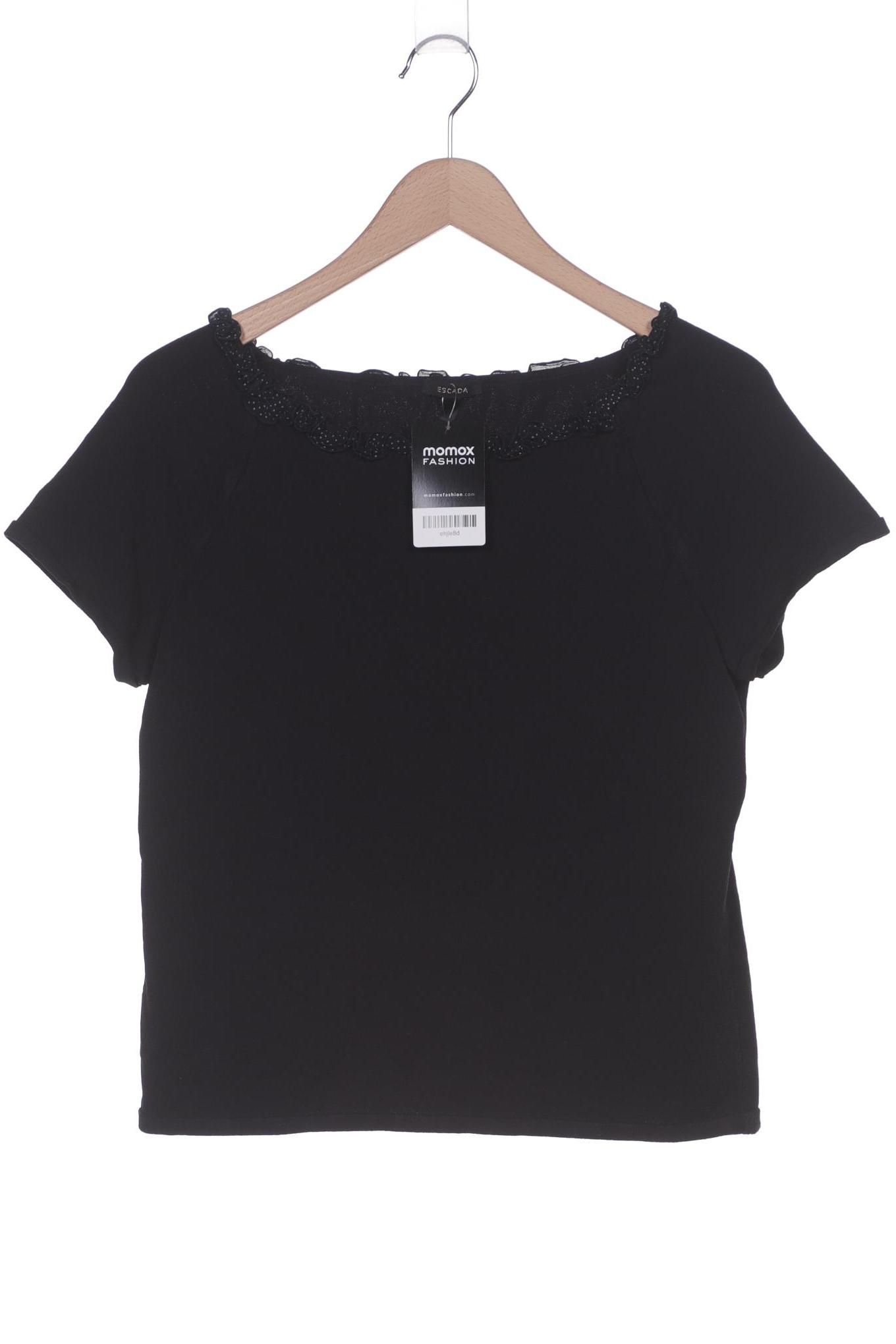

Escada Damen T-Shirt, schwarz, Gr. 44