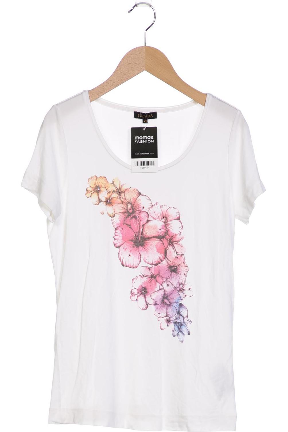 

Escada Damen T-Shirt, weiß, Gr. 34