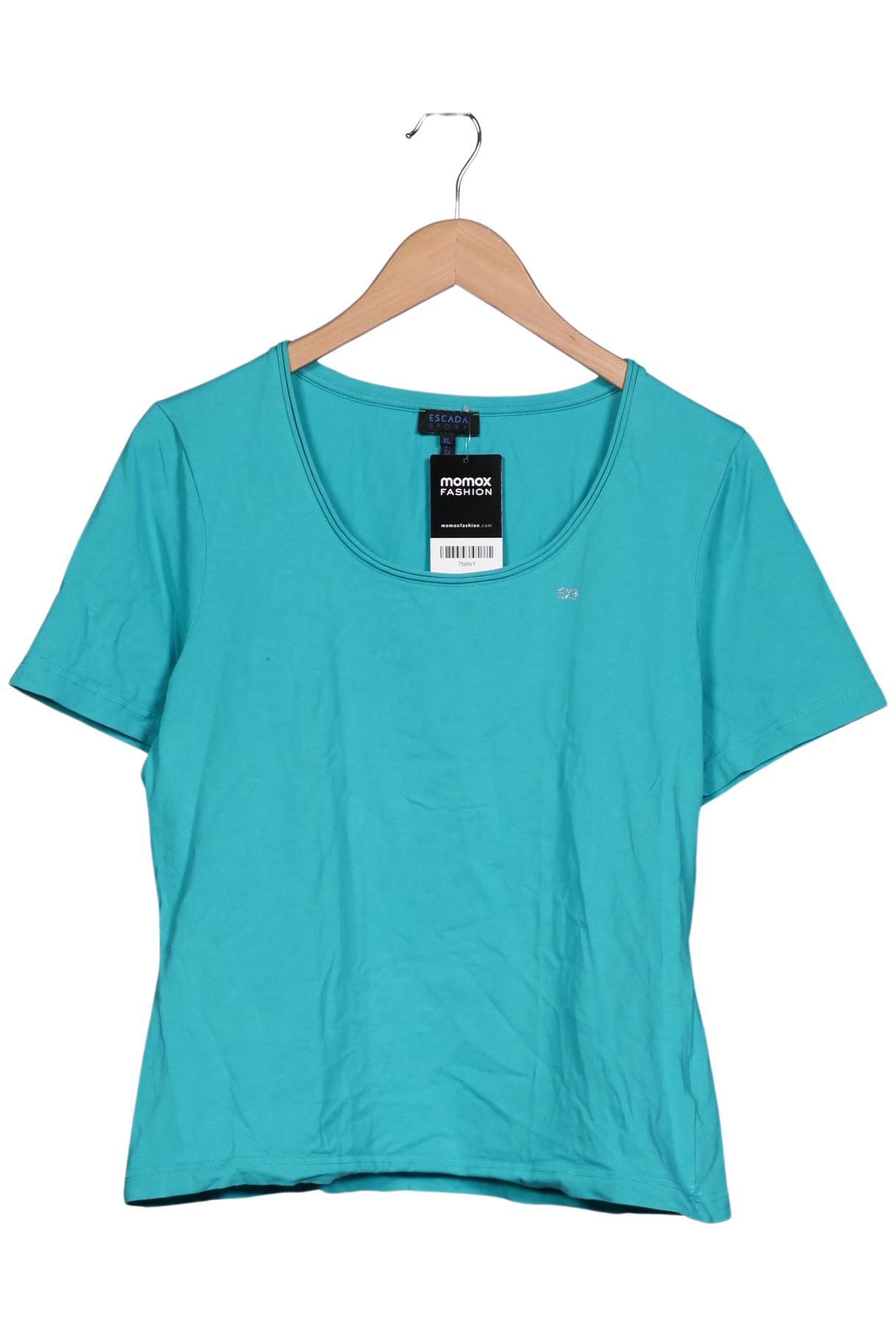 

Escada Damen T-Shirt, türkis, Gr. 44