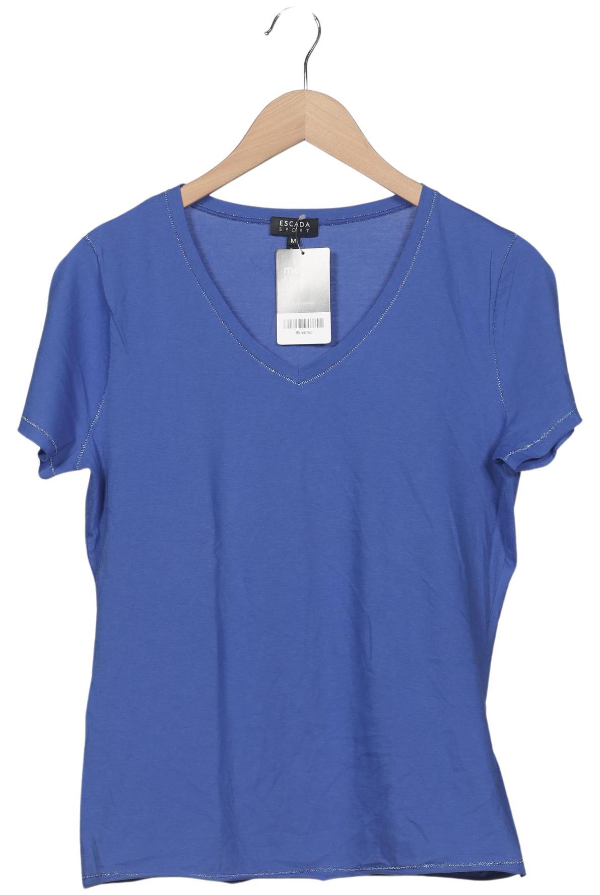 

Escada Damen T-Shirt, blau, Gr. 38