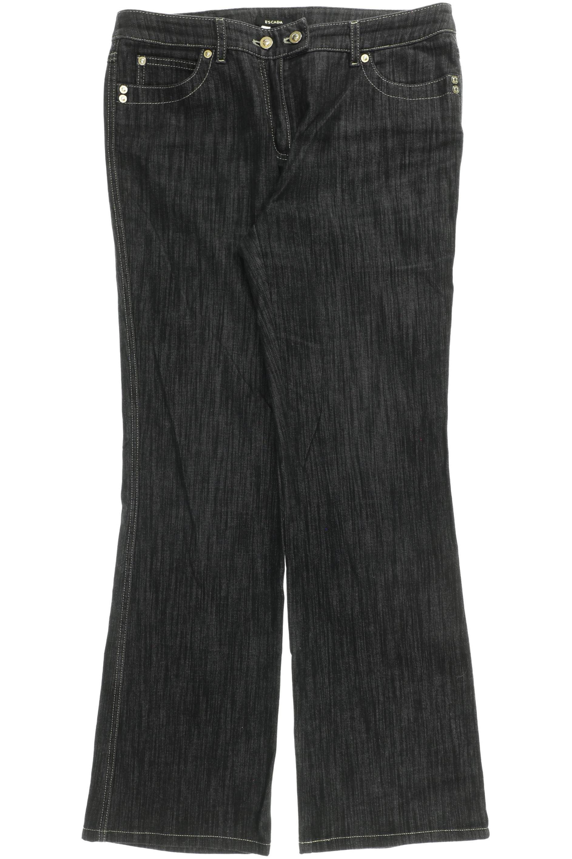

Escada Damen Jeans, schwarz, Gr. 38