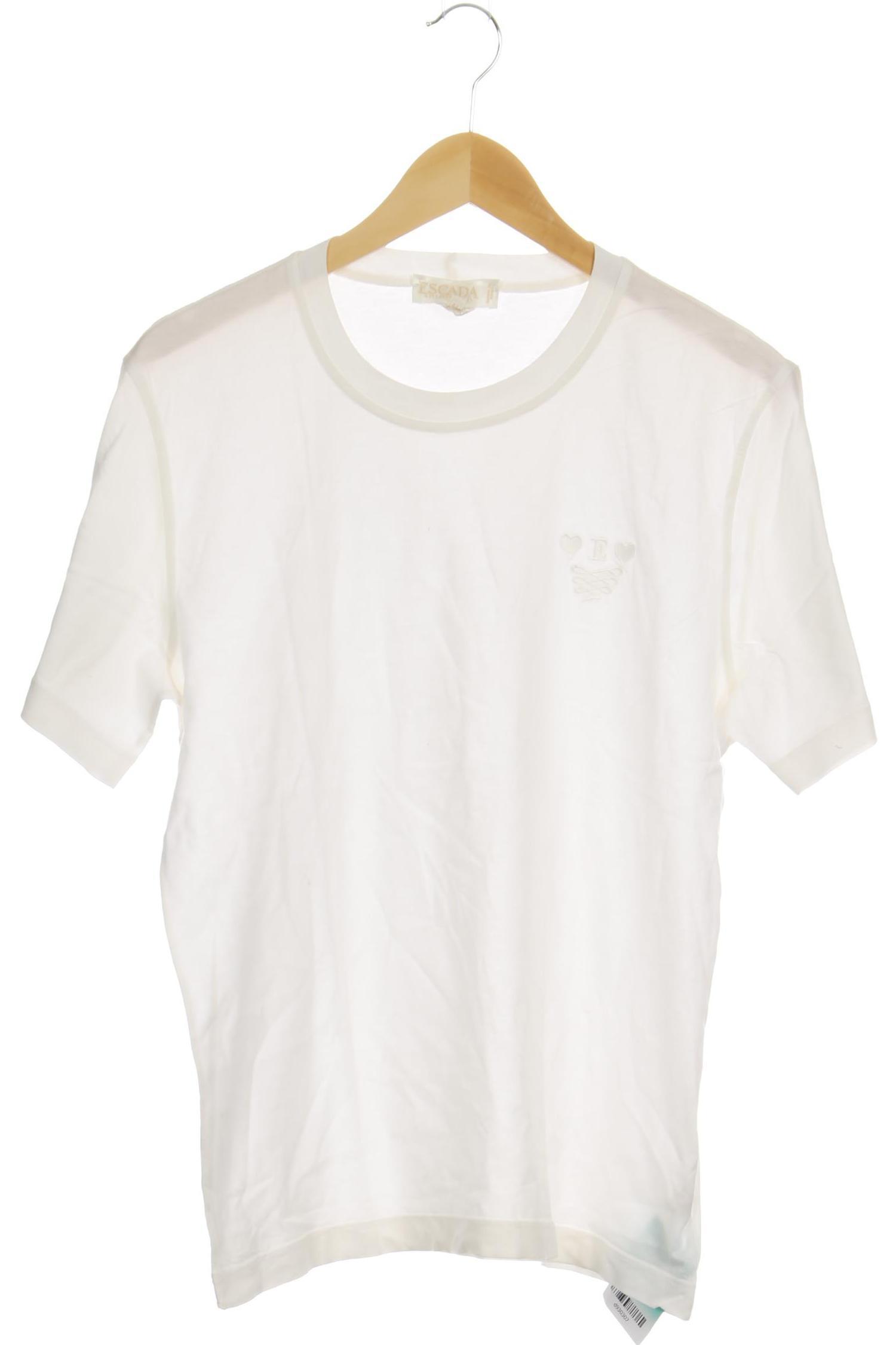 

Escada Damen T-Shirt, weiß, Gr. 44