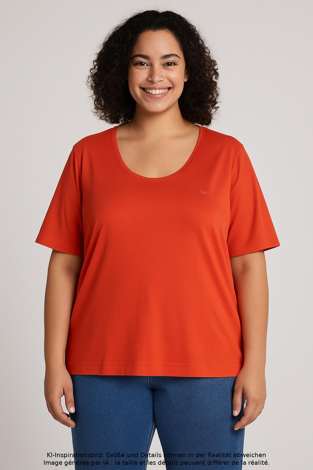 

Escada Damen T-Shirt, orange, Gr. 44